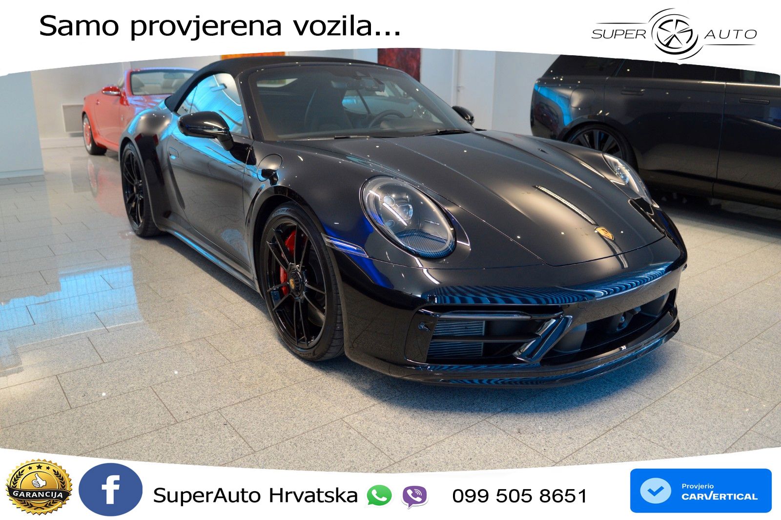 Porsche 911 Carrera 4 GTS Cabriolet 3.0 (480 KS) PDK LED+GR SJED+ACC
