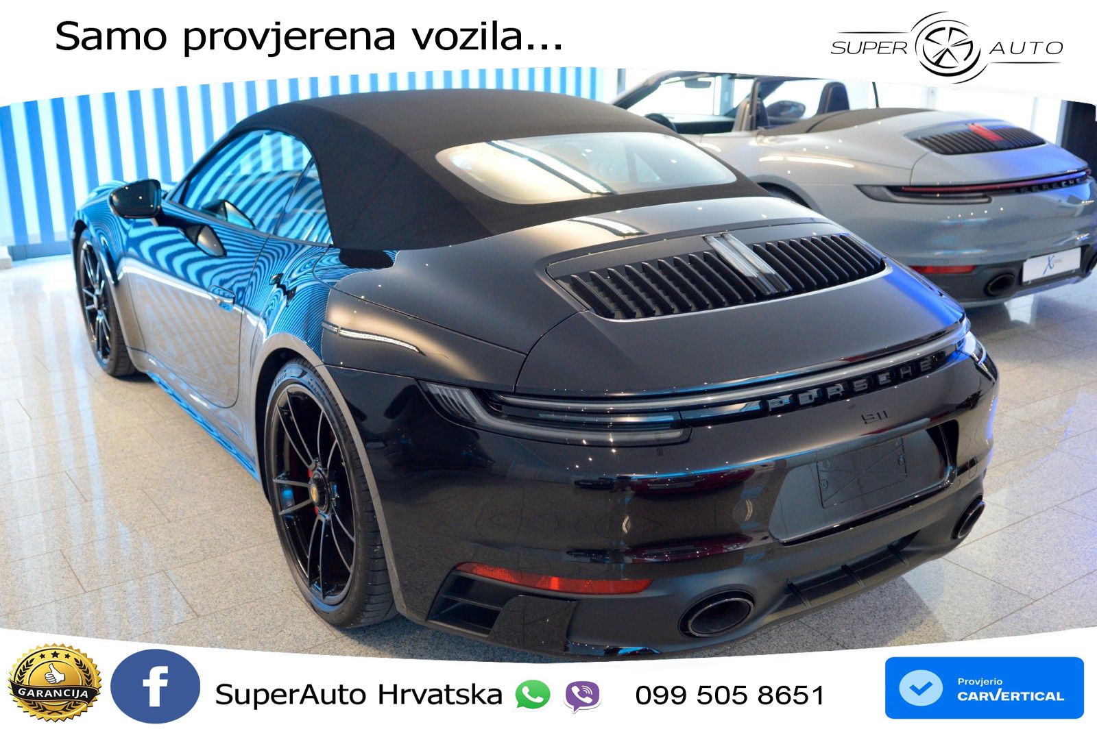 Porsche 911 Carrera 4 GTS Cabriolet 3.0 (480 KS) PDK LED+GR SJED+ACC