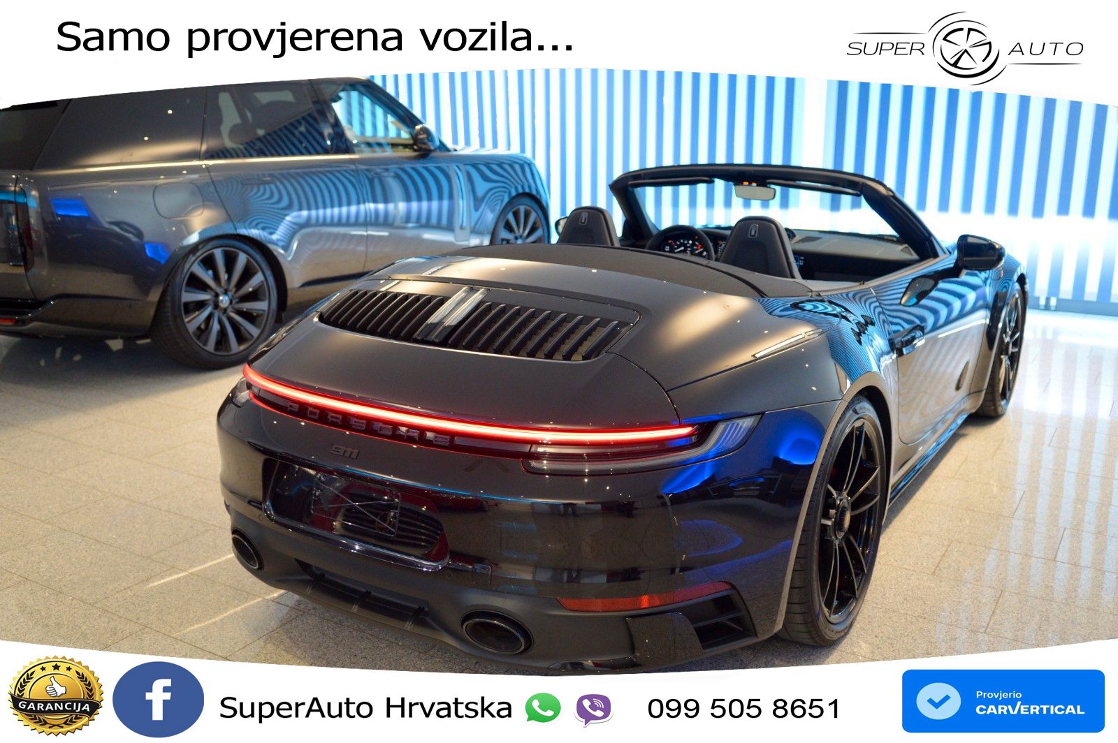 Porsche 911 Carrera 4 GTS Cabriolet 3.0 (480 KS) PDK LED+GR SJED+ACC