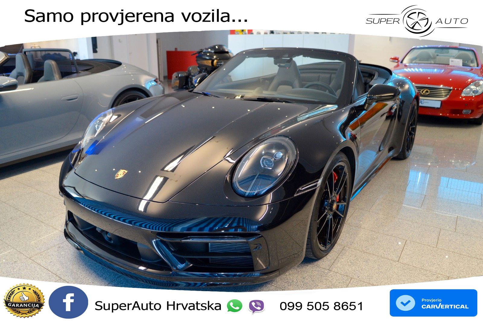 Porsche 911 Carrera 4 GTS Cabriolet 3.0 (480 KS) PDK LED+GR SJED+ACC