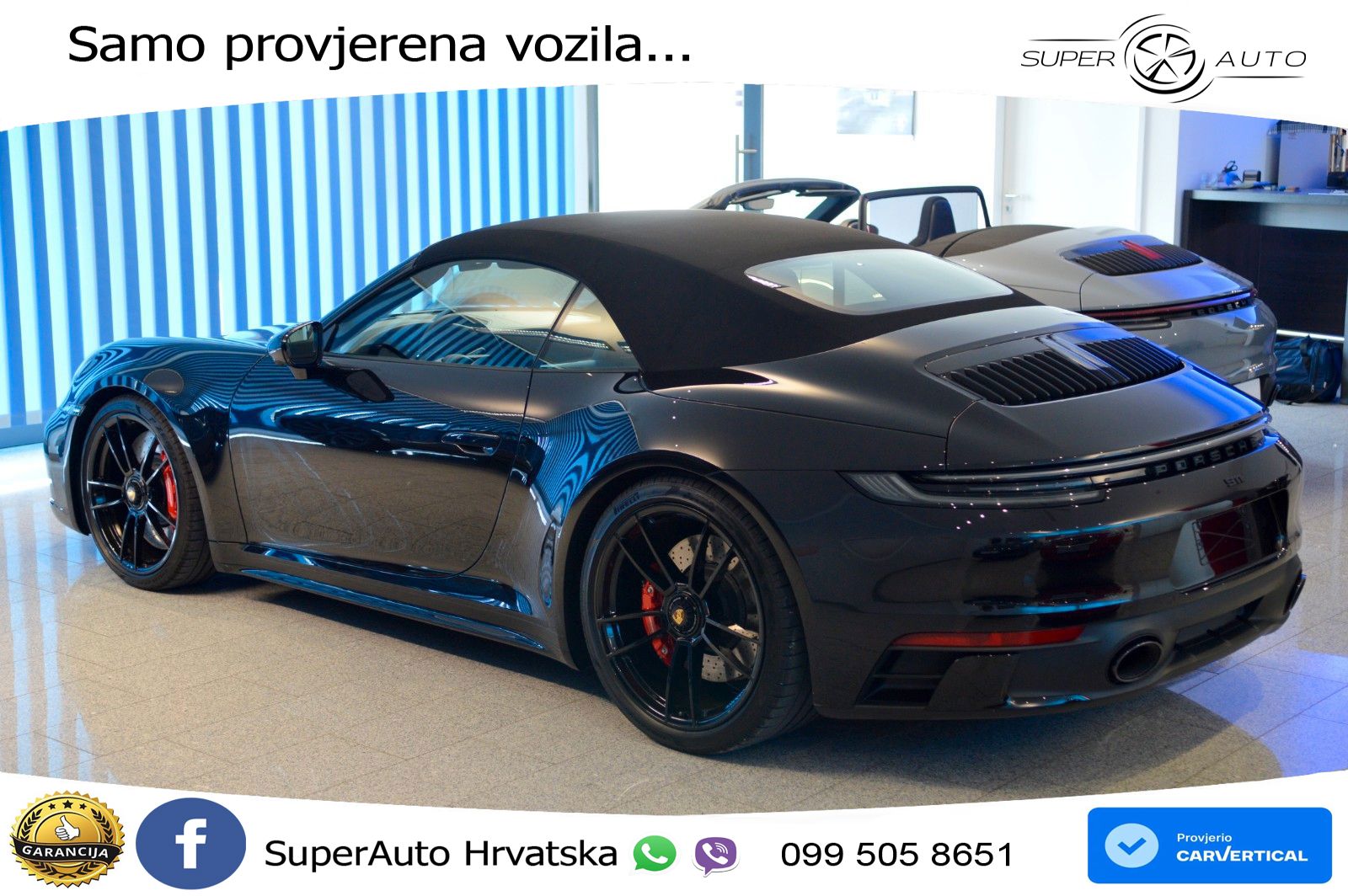 Porsche 911 Carrera 4 GTS Cabriolet 3.0 (480 KS) PDK LED+GR SJED+ACC