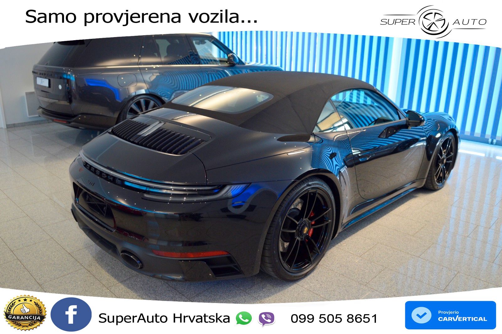 Porsche 911 Carrera 4 GTS Cabriolet 3.0 (480 KS) PDK LED+GR SJED+ACC