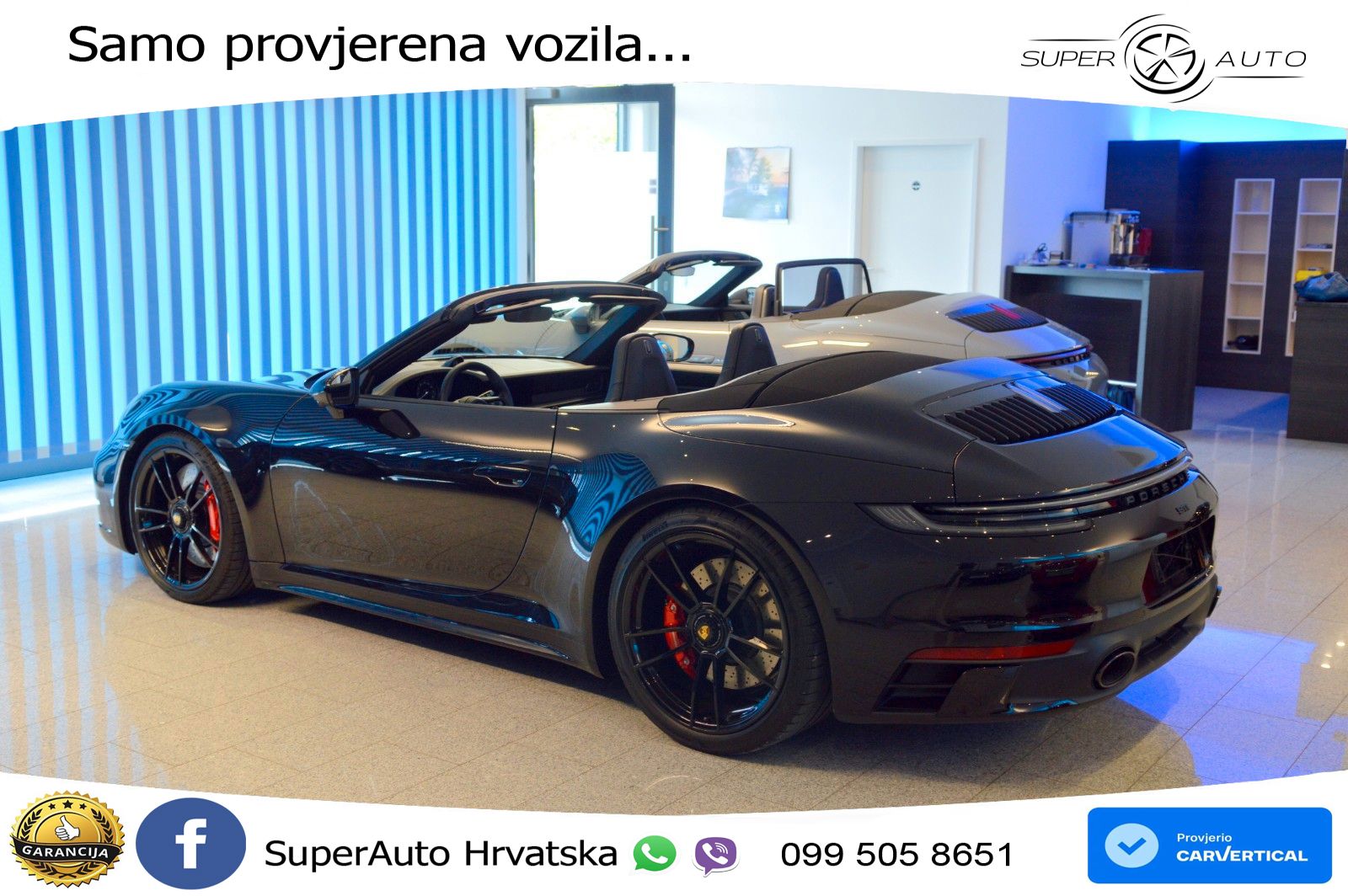 Porsche 911 Carrera 4 GTS Cabriolet 3.0 (480 KS) PDK LED+GR SJED+ACC