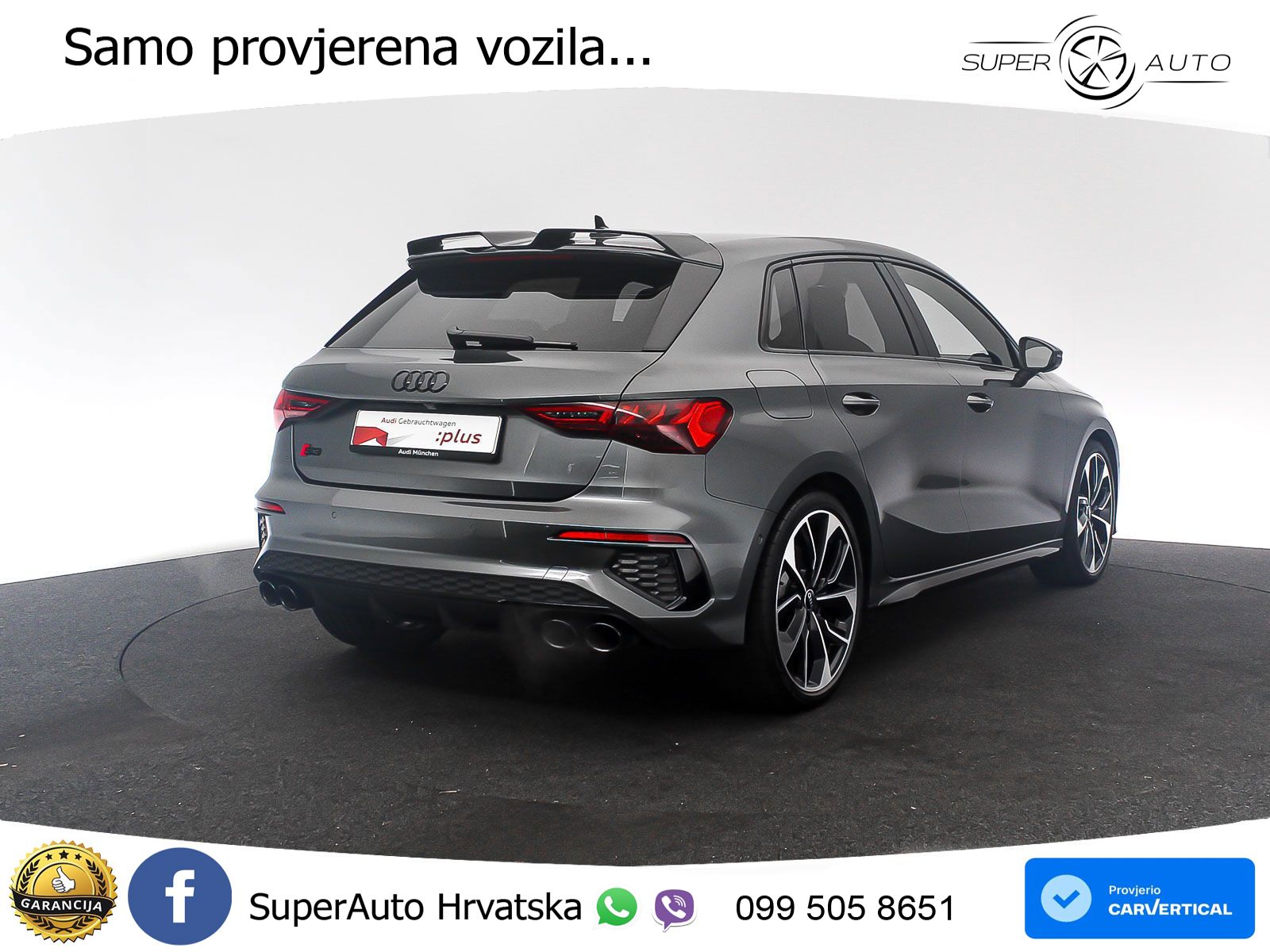 Audi S3 2.0 TFSI (310 KS) quattro S tronic
