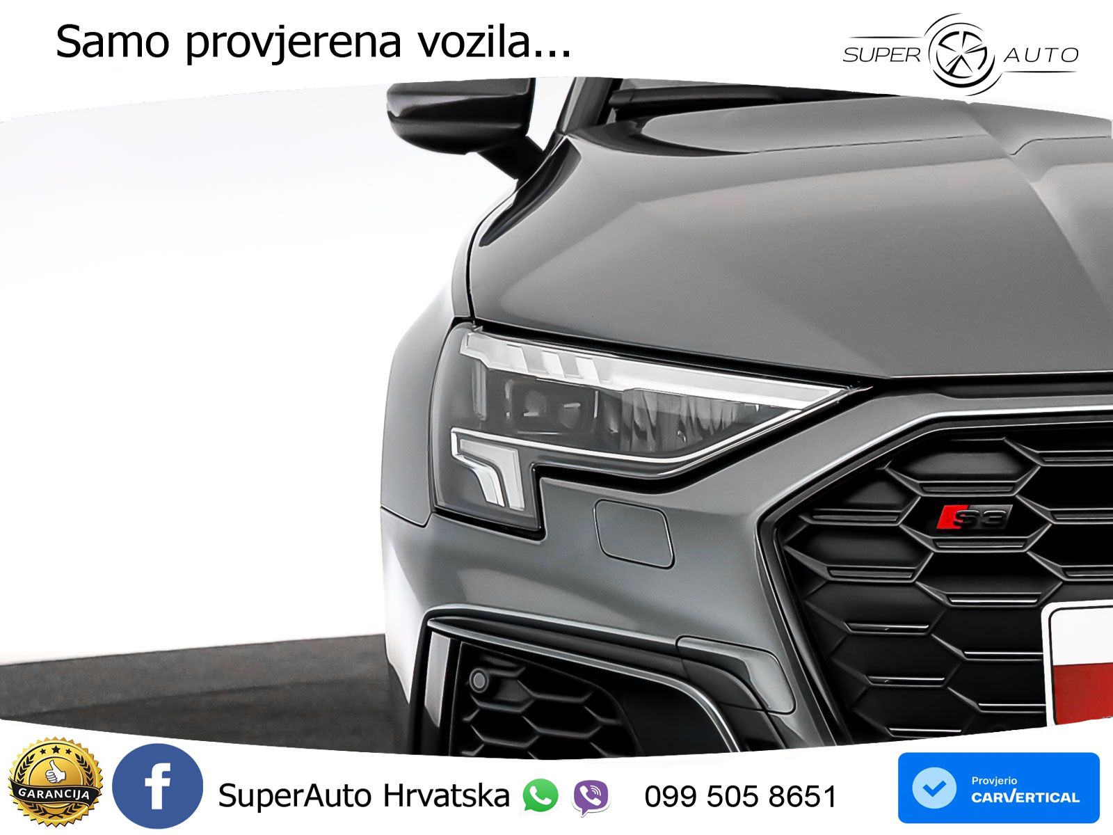 Audi S3 2.0 TFSI (310 KS) quattro S tronic
