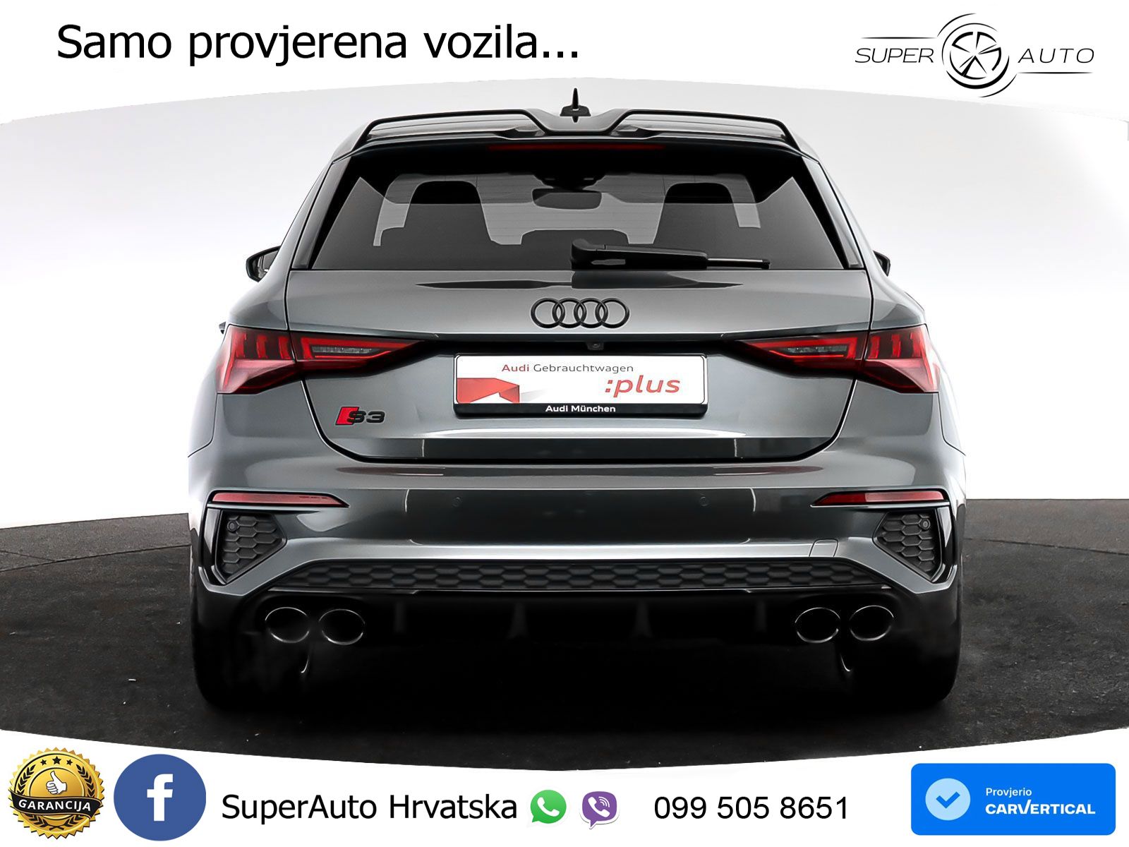Audi S3 2.0 TFSI (310 KS) quattro S tronic