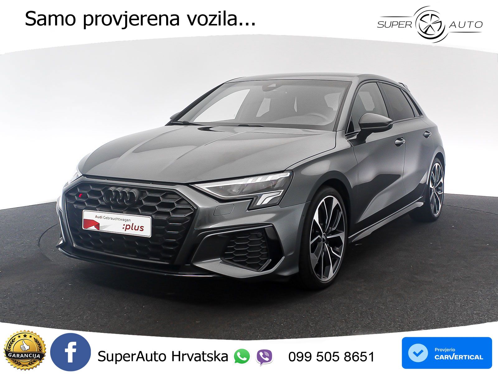 Audi S3 2.0 TFSI (310 KS) quattro S tronic