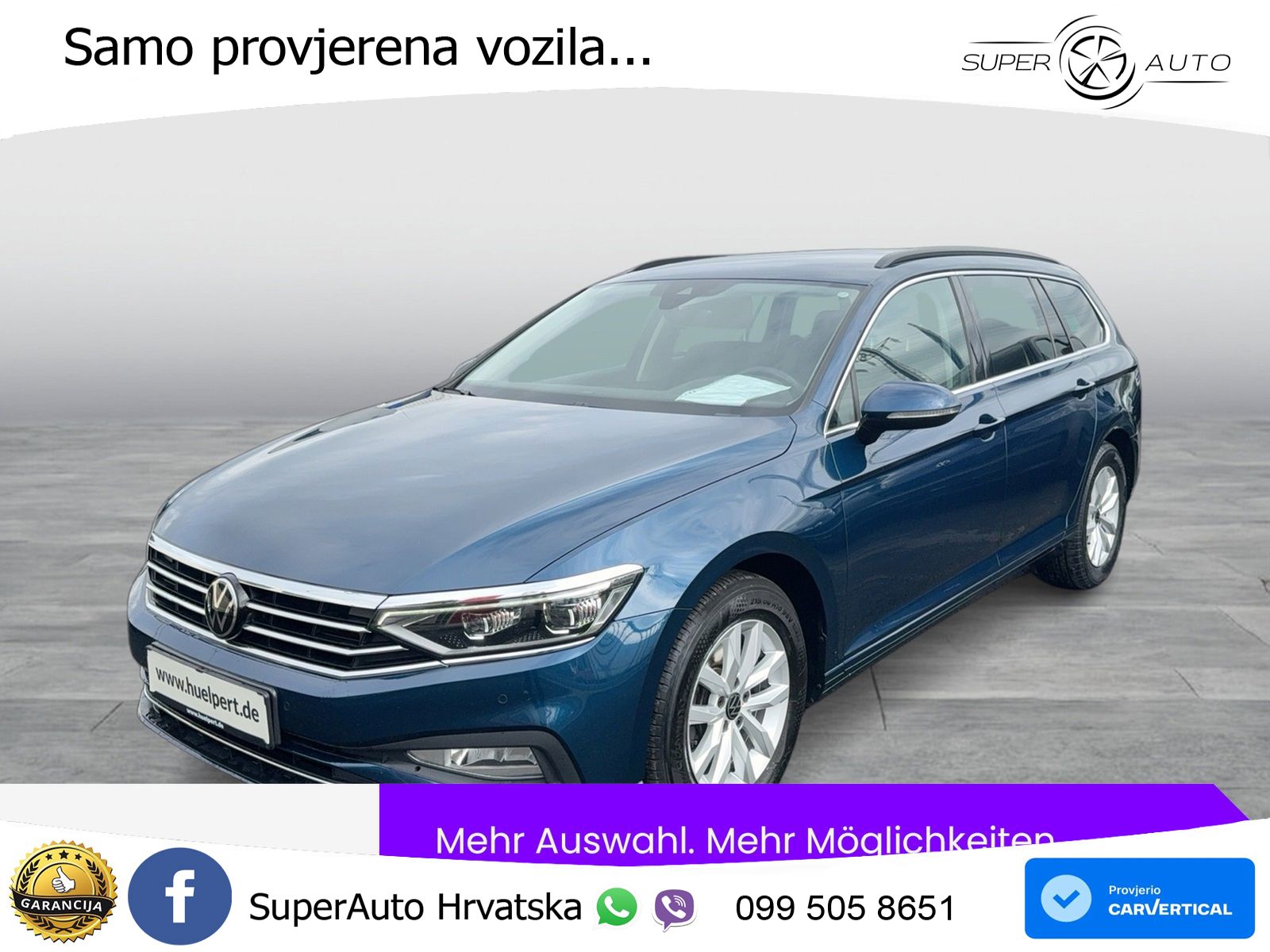 Volkswagen Passat Variant 2.0 TDI (150 KS) DSG Business LED+GR SJED+ACC
