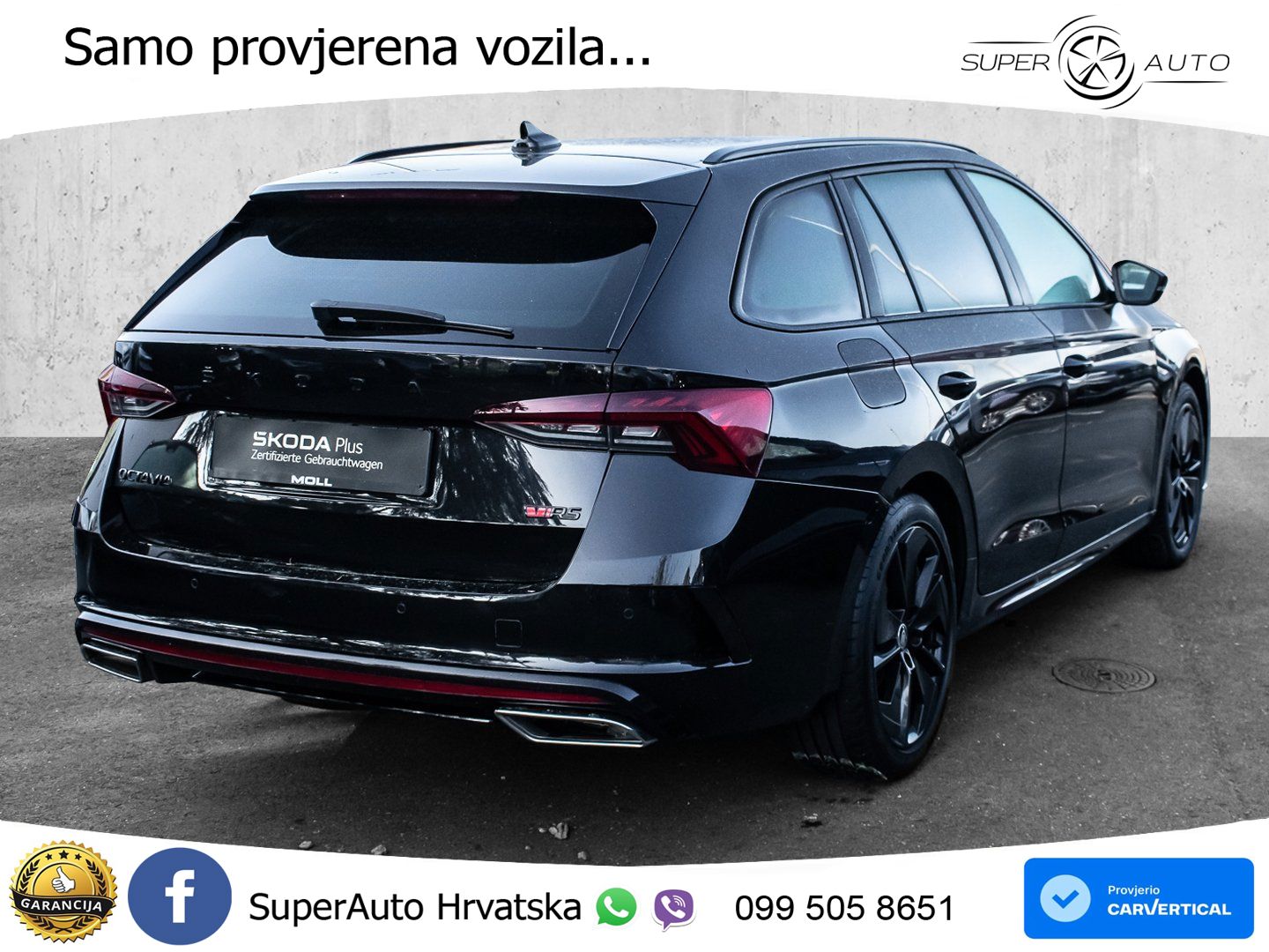 Škoda Octavia Combi RS 2.0 TDI (200 KS) DSG