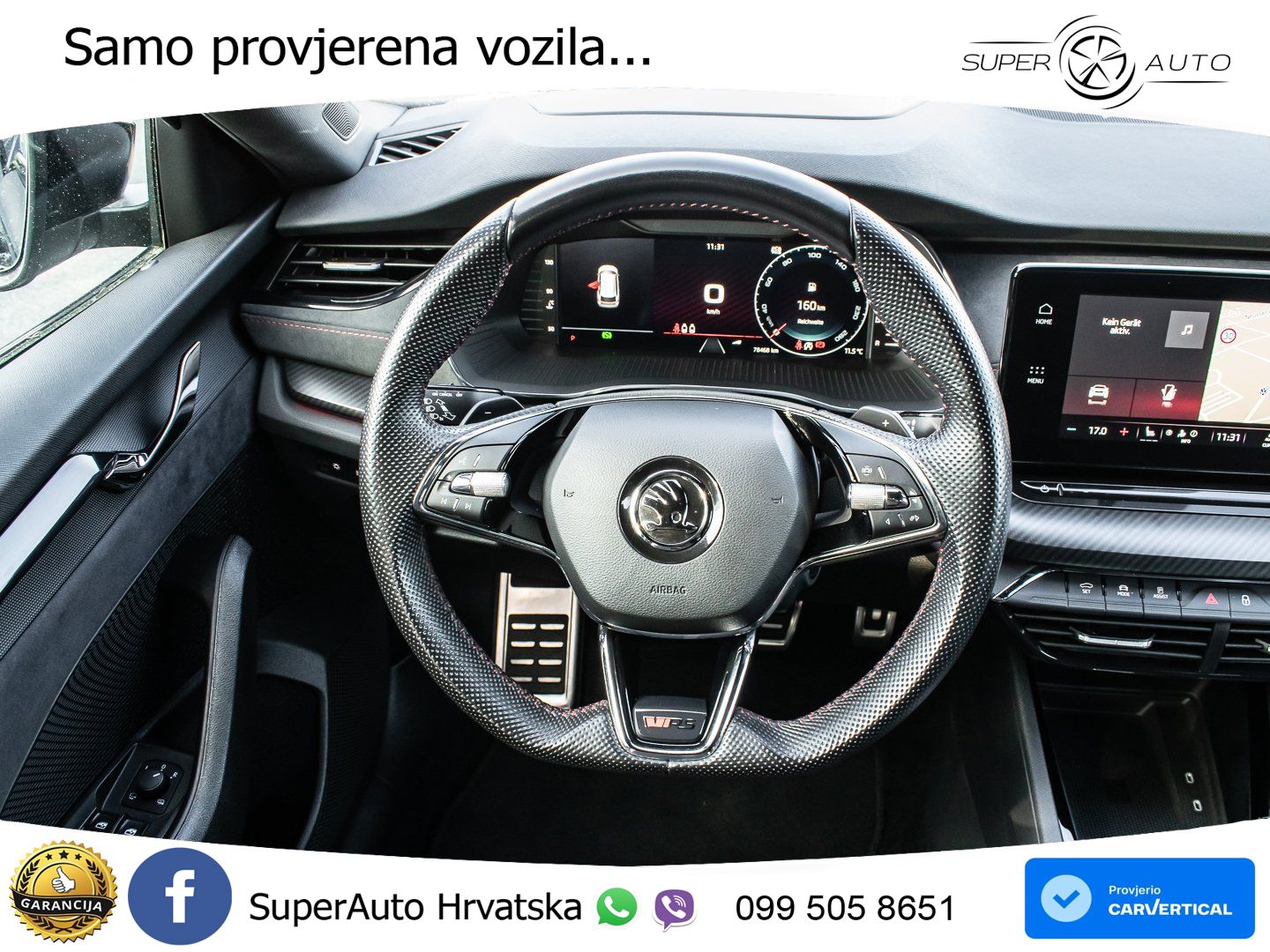 Škoda Octavia Combi RS 2.0 TDI (200 KS) DSG