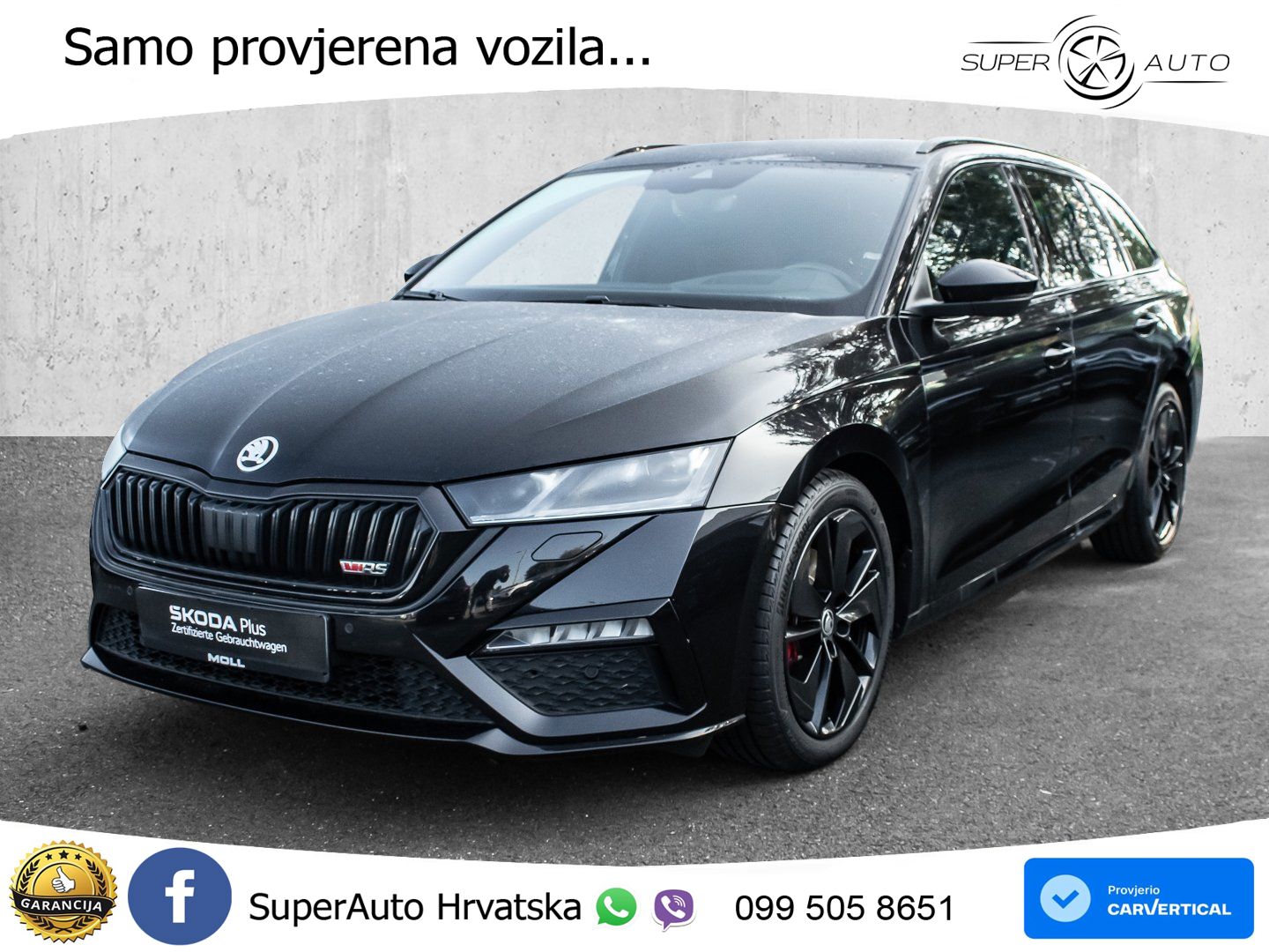 Škoda Octavia Combi RS 2.0 TDI (200 KS) DSG