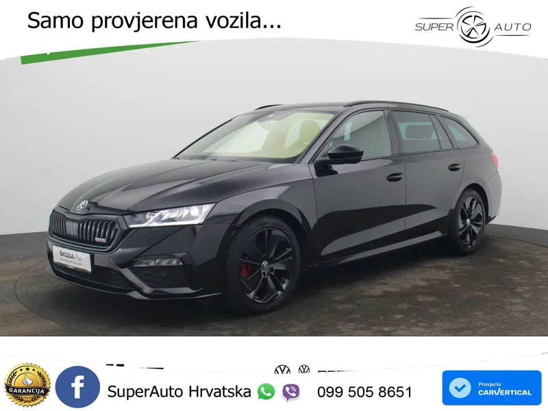 Škoda Octavia Combi RS 2.0 TDI (200 KS) DSG LED+GR SJED+ACC