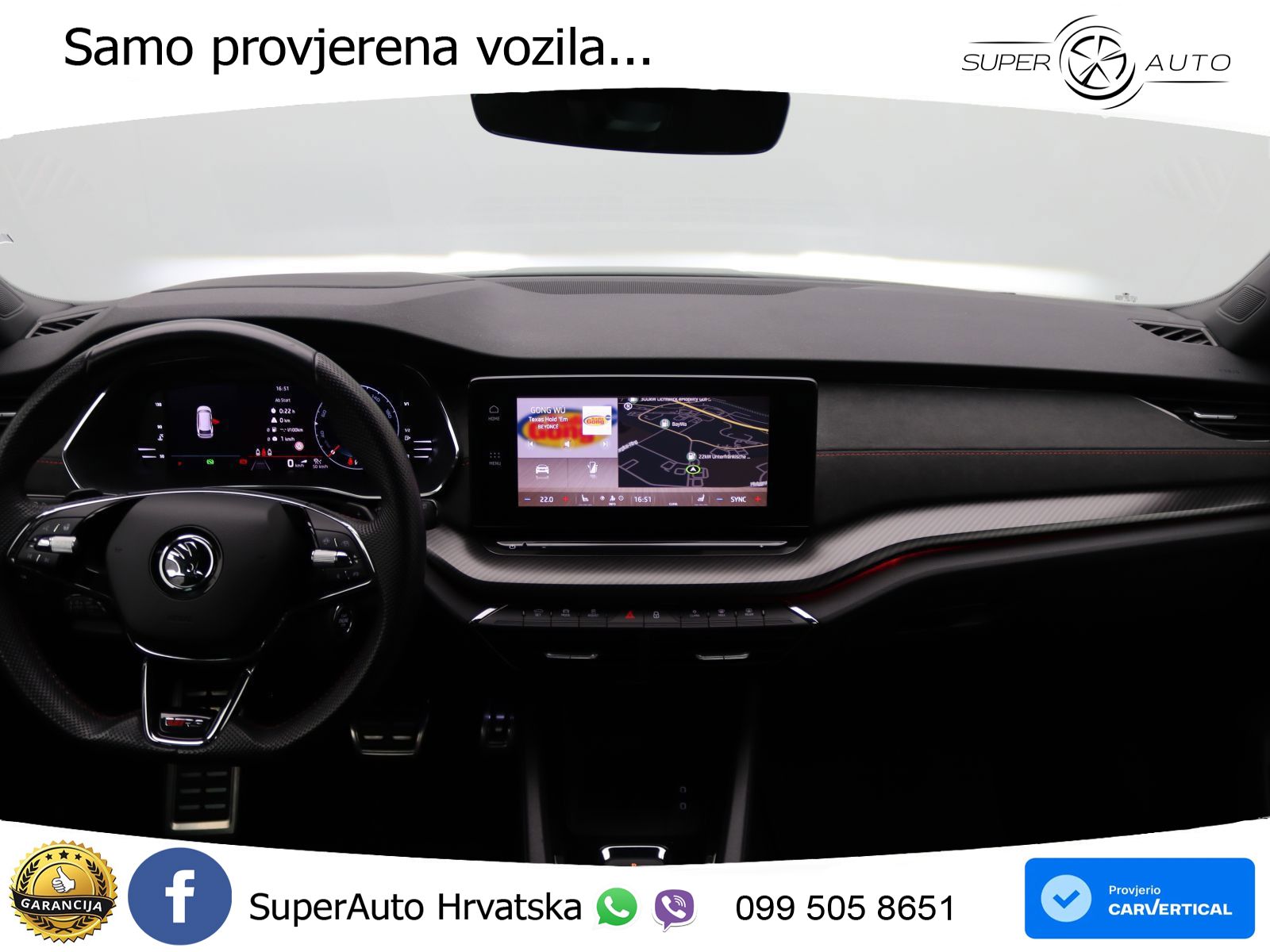 Škoda Octavia Combi RS 2.0 TDI (200 KS) DSG LED+GR SJED+ACC