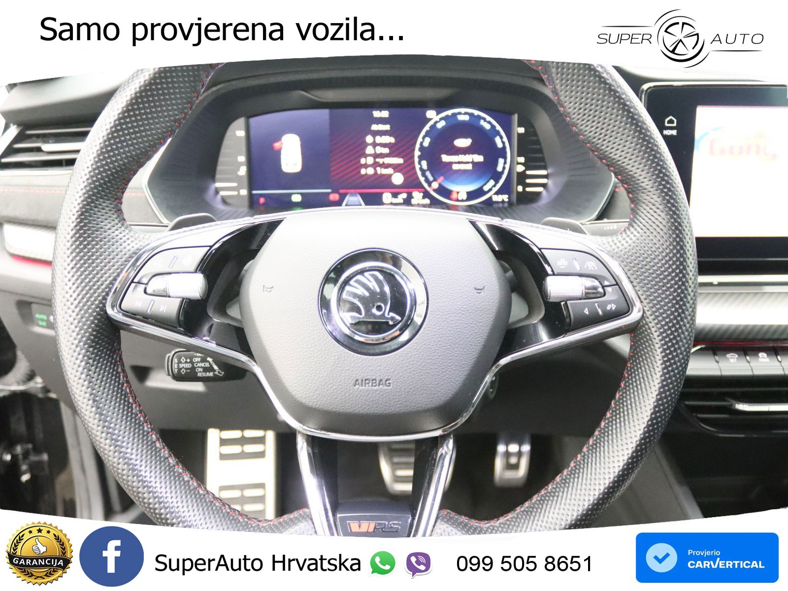 Škoda Octavia Combi RS 2.0 TDI (200 KS) DSG LED+GR SJED+ACC