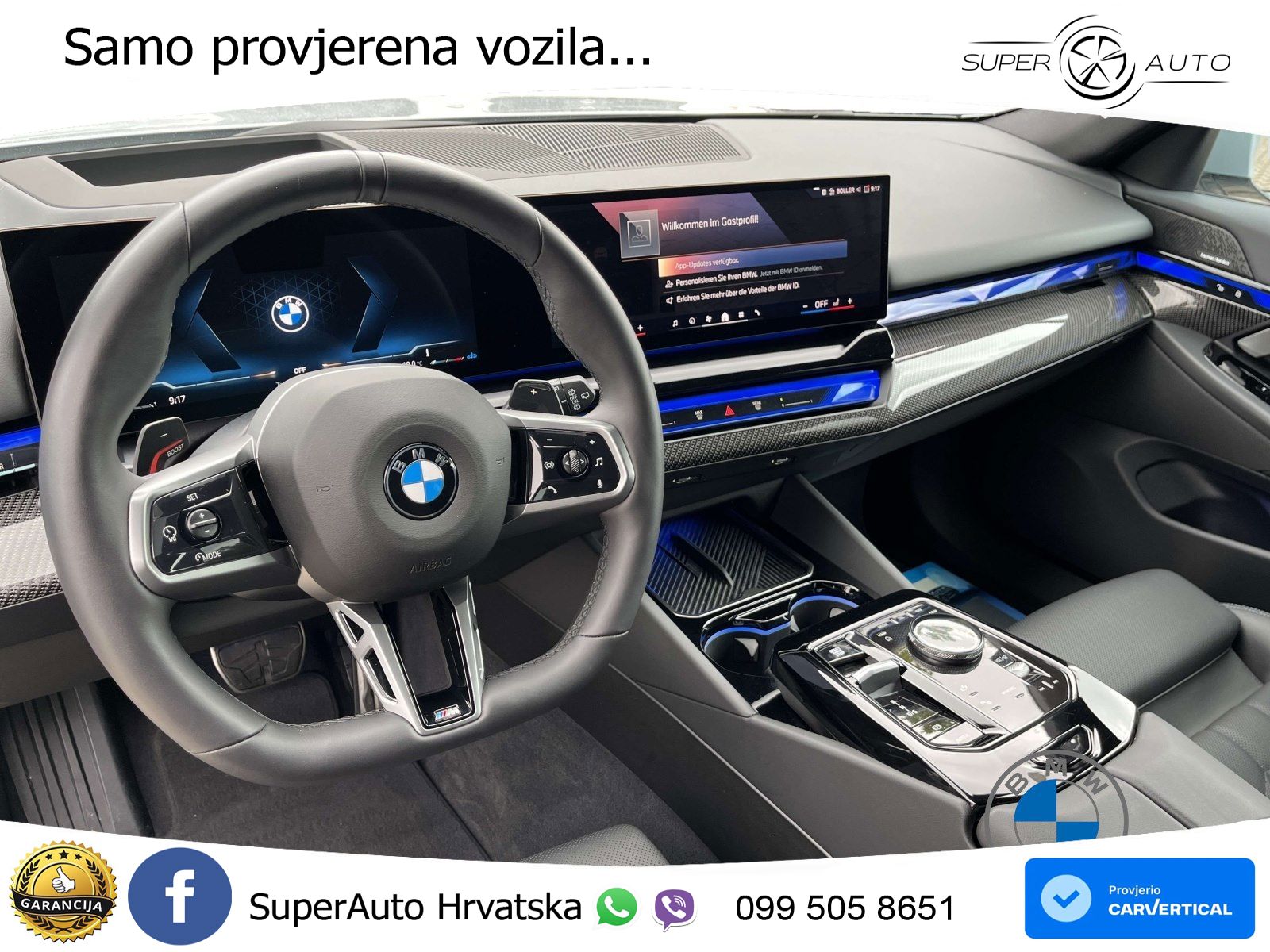 BMW 520d Touring (197 KS) xDrive Steptronic M Sport ACC+HEAD+4xGR SJED+360+PANO