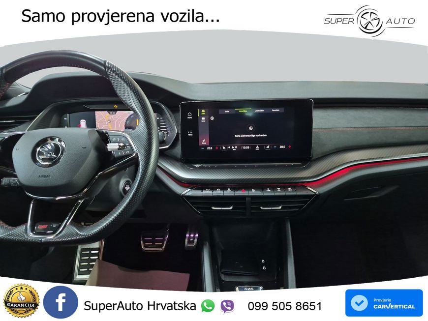 Škoda Octavia Combi RS 2.0 TDI (200 KS) 4x4 DSG