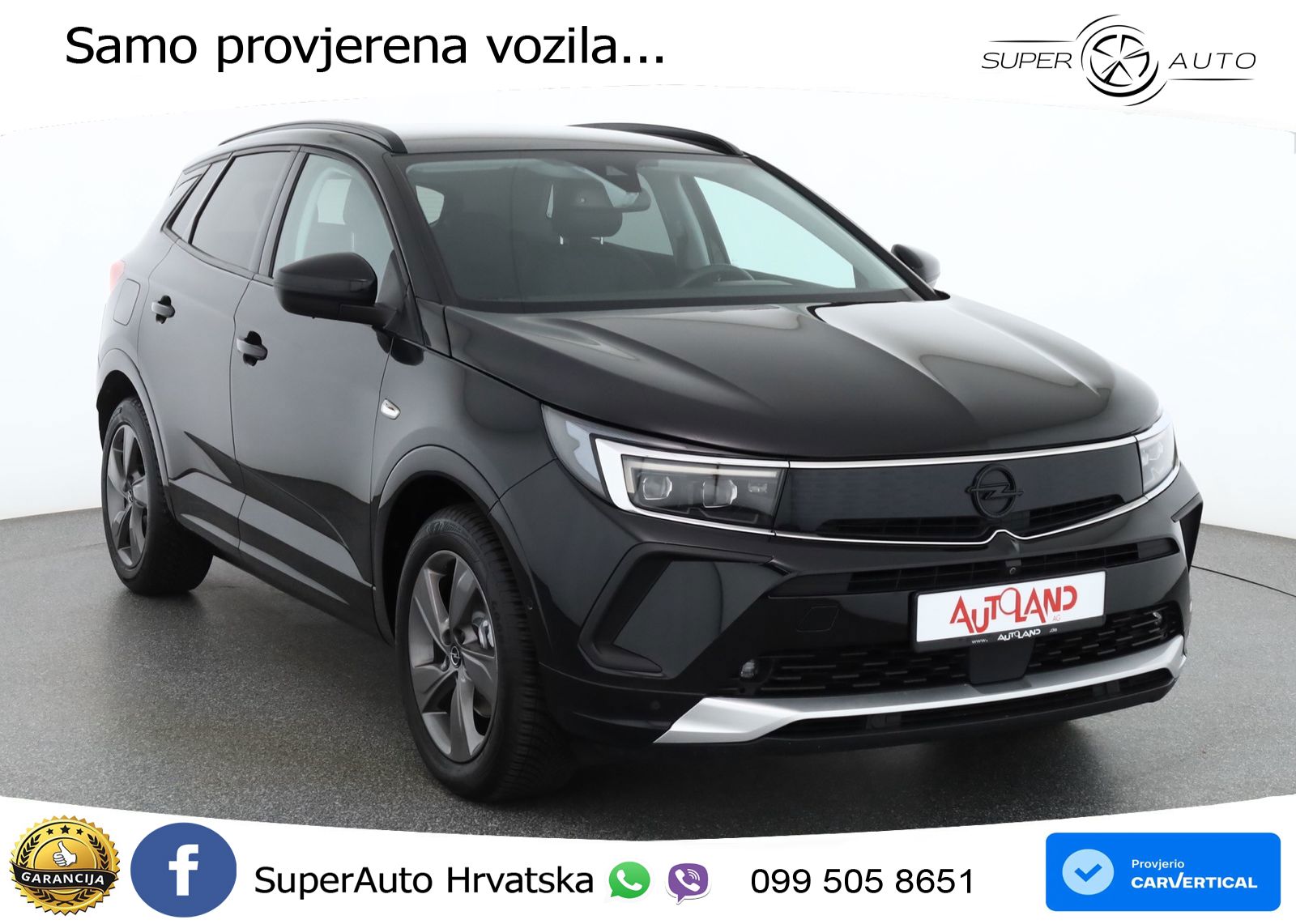 Opel Grandland 1.2i Turbo (130 KS) Automatic Ultimate LED+GR SJED+ACC