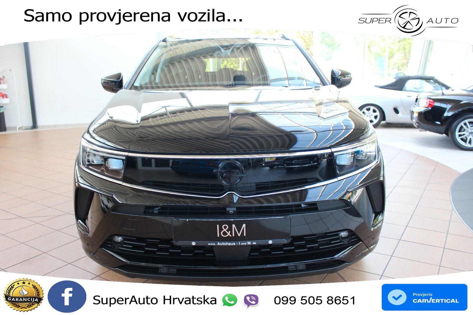 Opel Grandland 1.2i Turbo (130 KS) LED+GR SJED+ACC