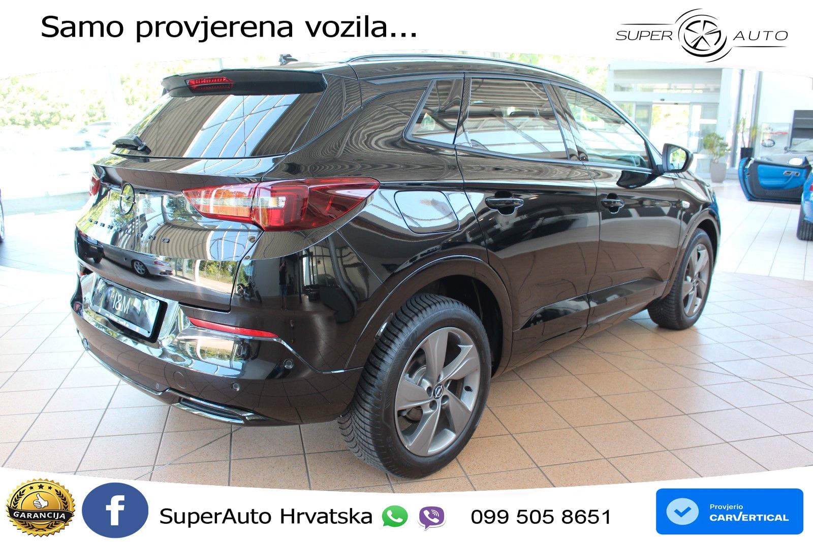 Opel Grandland 1.2i Turbo (130 KS) LED+GR SJED+ACC
