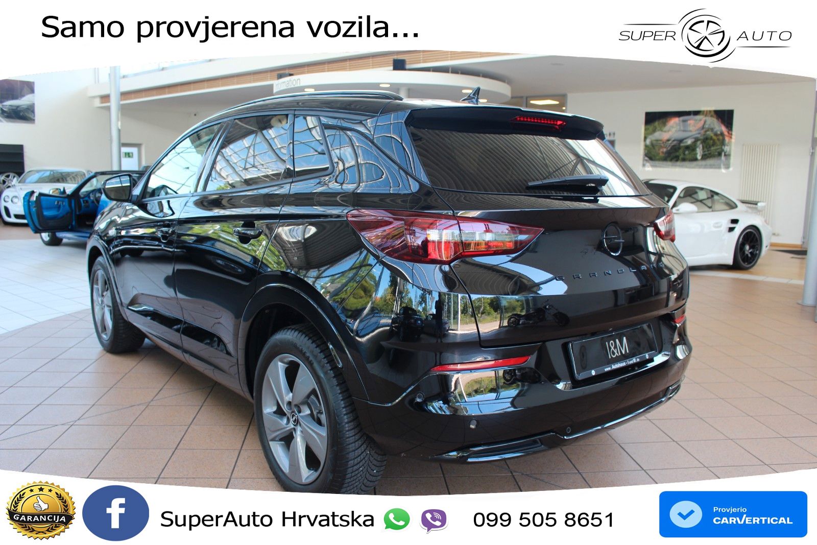 Opel Grandland 1.2i Turbo (130 KS) LED+GR SJED+ACC