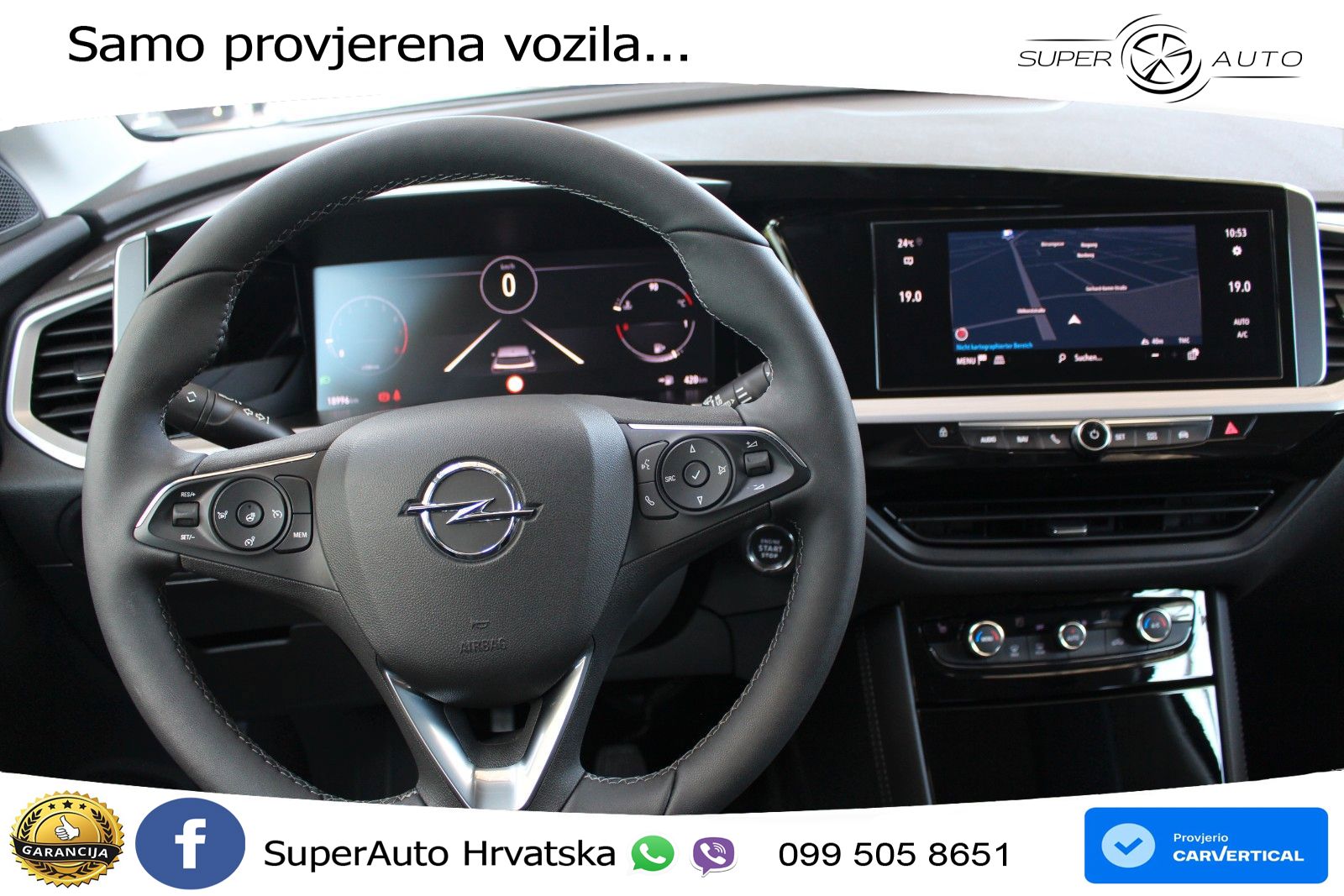 Opel Grandland 1.2i Turbo (130 KS) LED+GR SJED+ACC