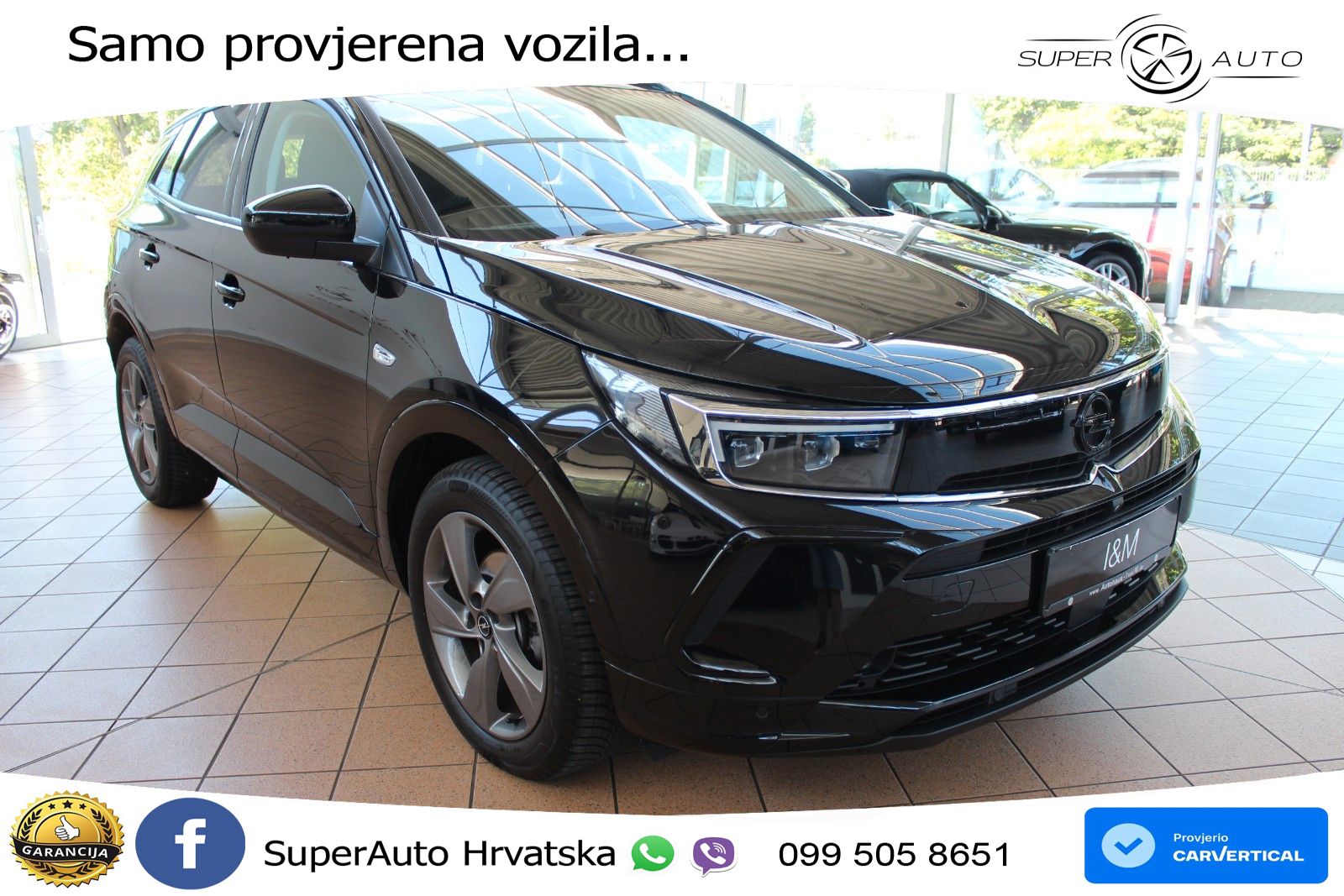 Opel Grandland 1.2i Turbo (130 KS) LED+GR SJED+ACC