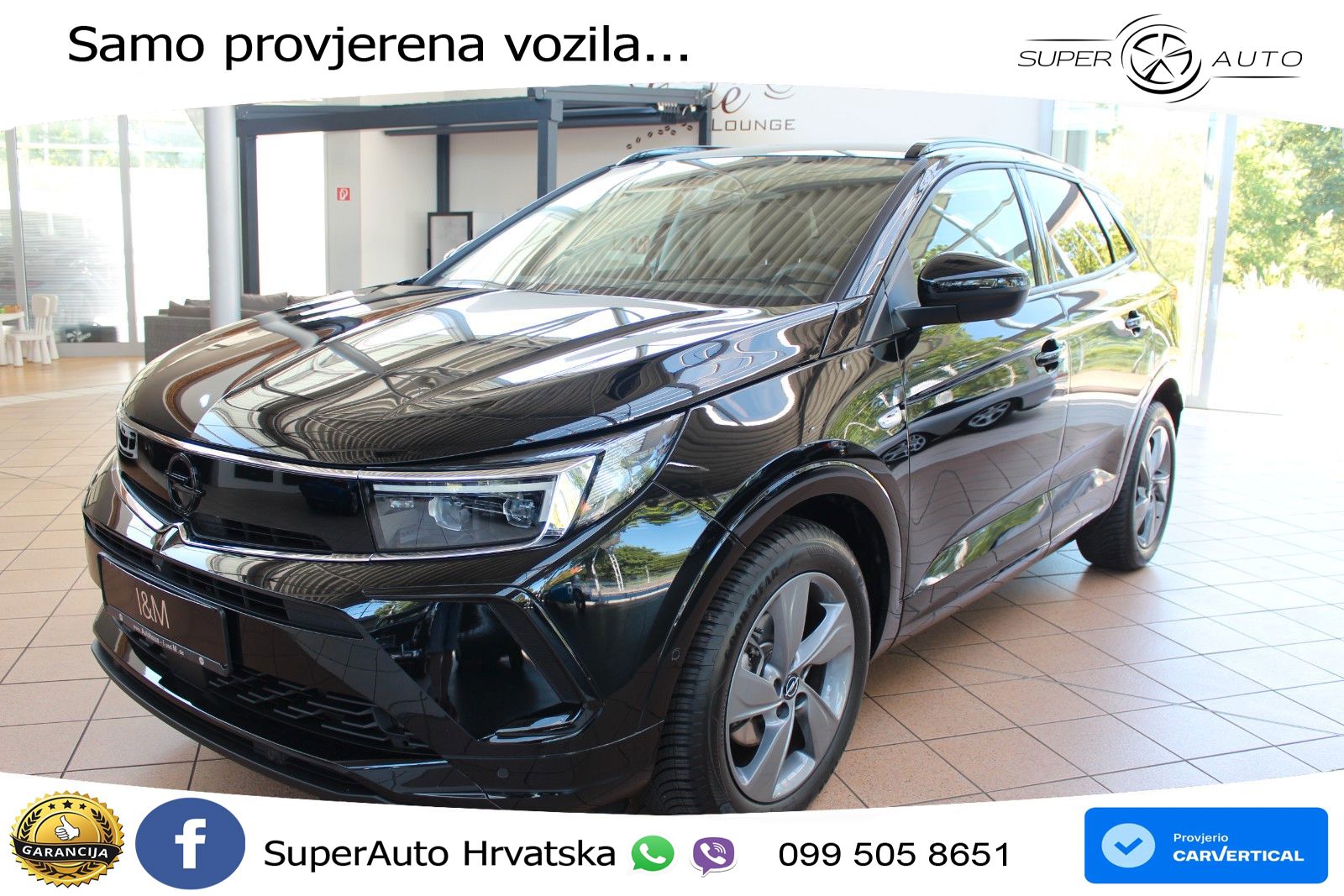 Opel Grandland 1.2i Turbo (130 KS) LED+GR SJED+ACC
