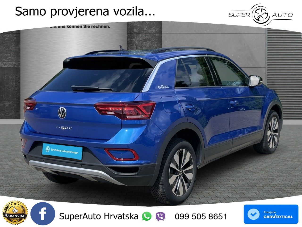 Volkswagen T-Roc 1.5 TSI (150 KS) DSG LED+GR SJED+ACC