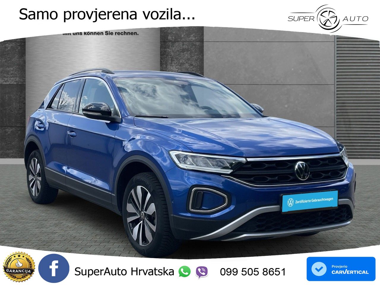 Volkswagen T-Roc 1.5 TSI (150 KS) DSG LED+GR SJED+ACC