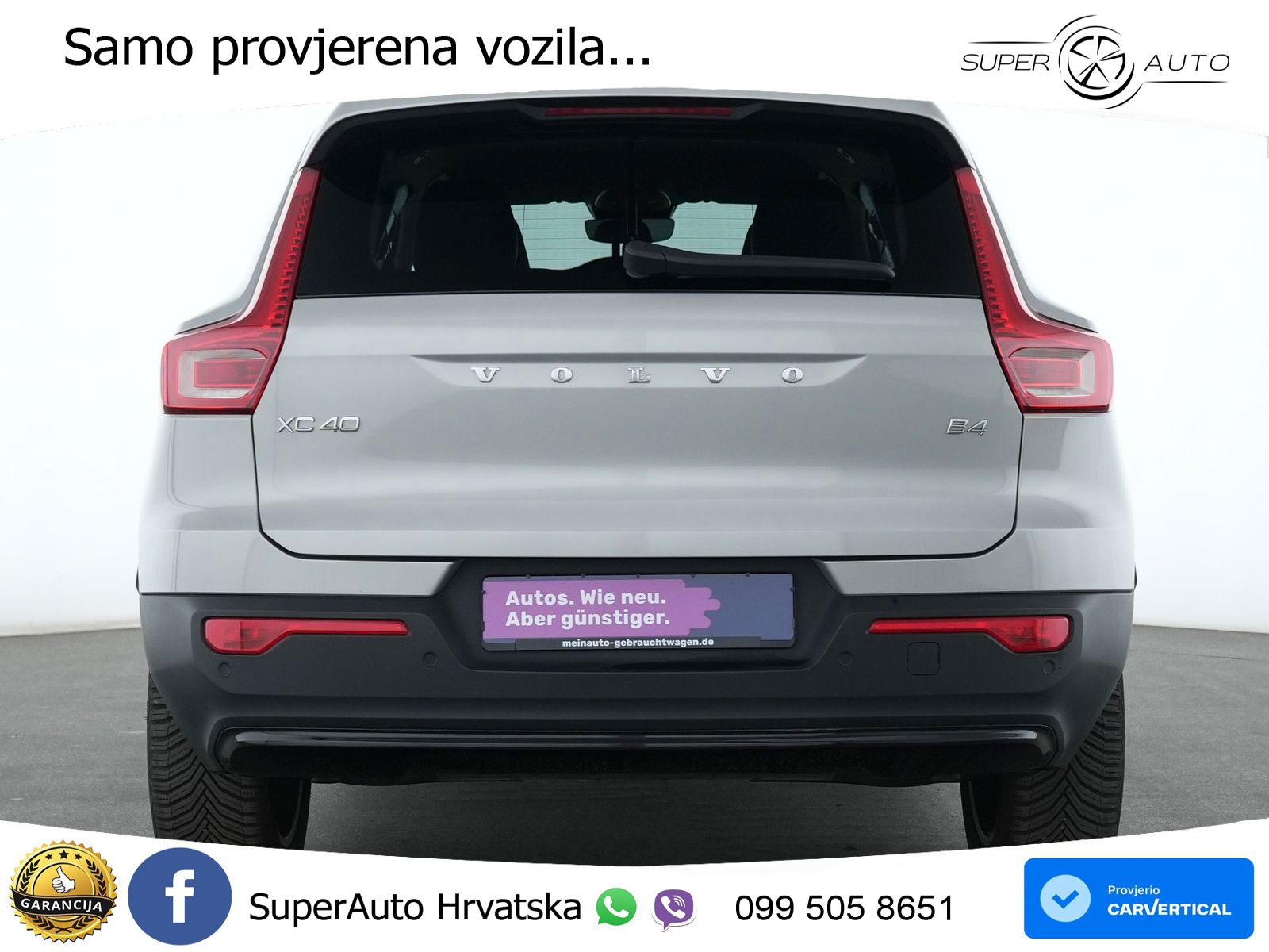 Volvo XC40 2.0 B4 AWD 197 KS Automatic LED+GR SJED+ACC
