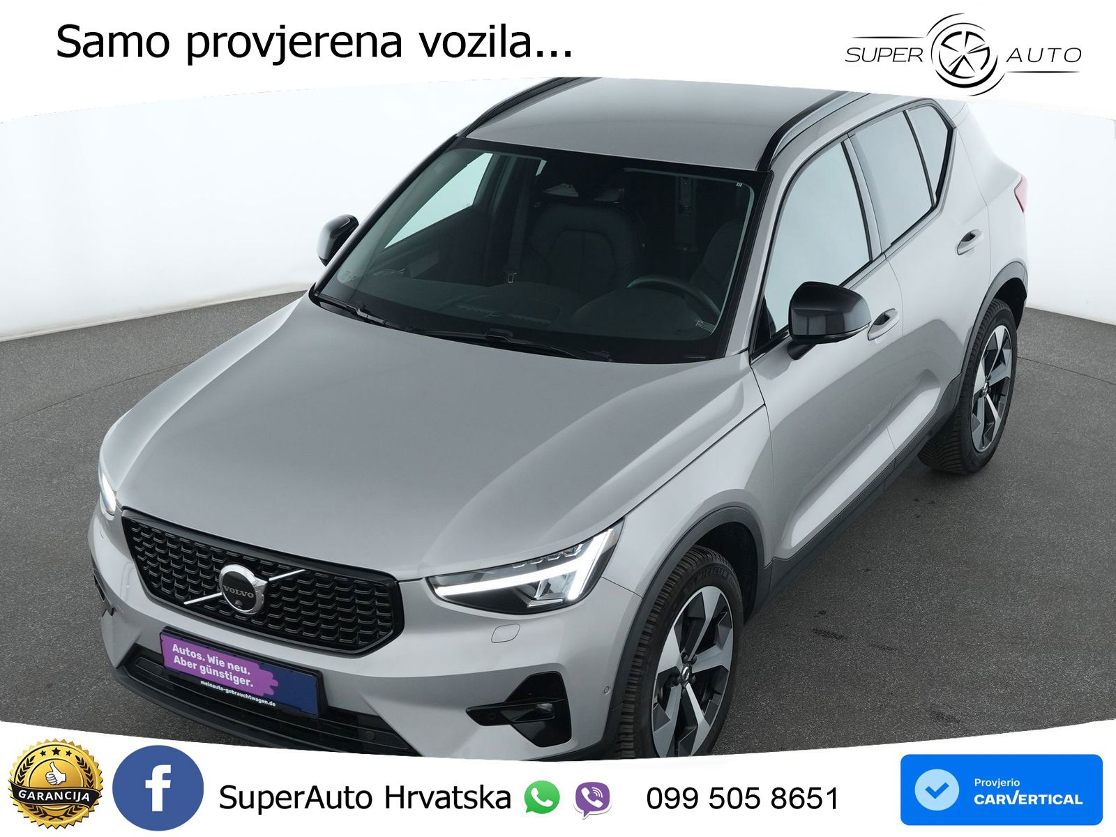Volvo XC40 2.0 B4 AWD 197 KS Automatic LED+GR SJED+ACC