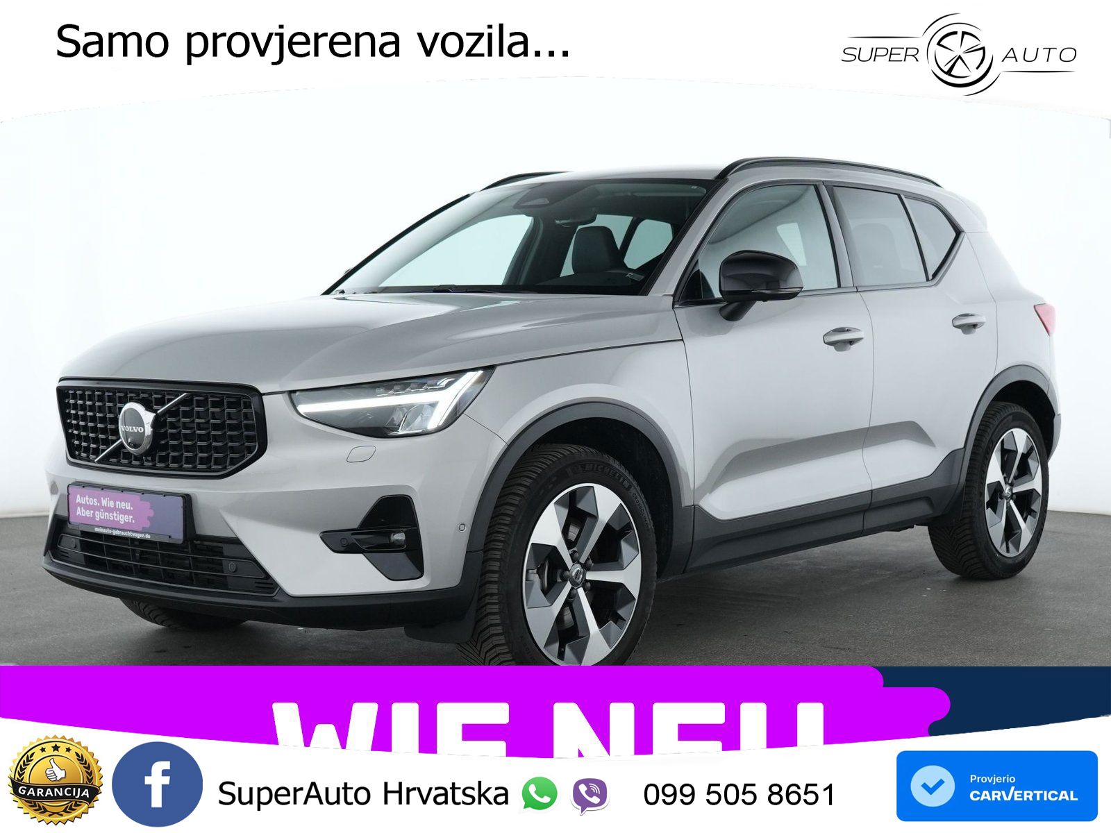 Volvo XC40 2.0 B4 AWD 197 KS Automatic LED+GR SJED+ACC