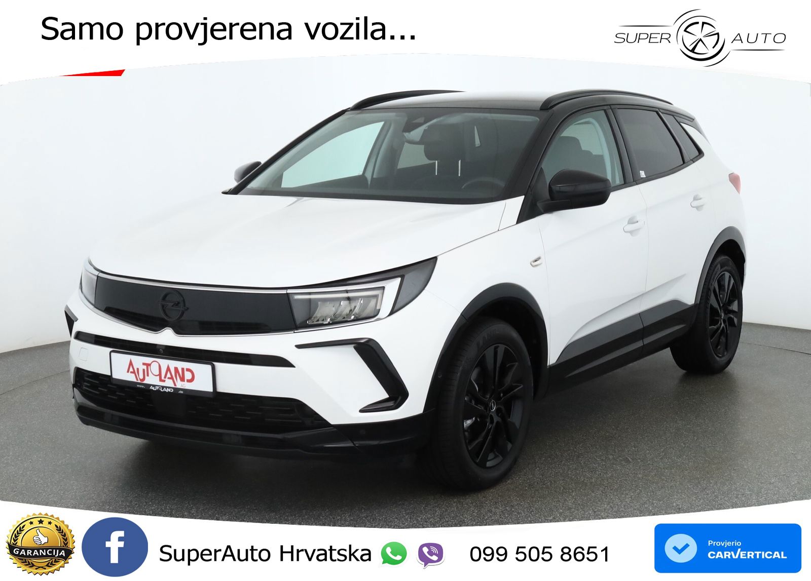 Opel Grandland 1.2i Turbo (130 KS) Automatic GS LED+GR SJED+ACC