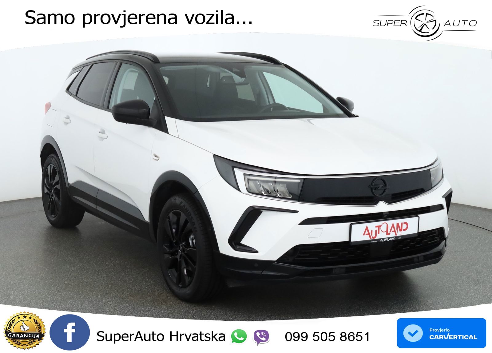 Opel Grandland 1.2i Turbo (130 KS) Automatic GS LED+GR SJED+ACC
