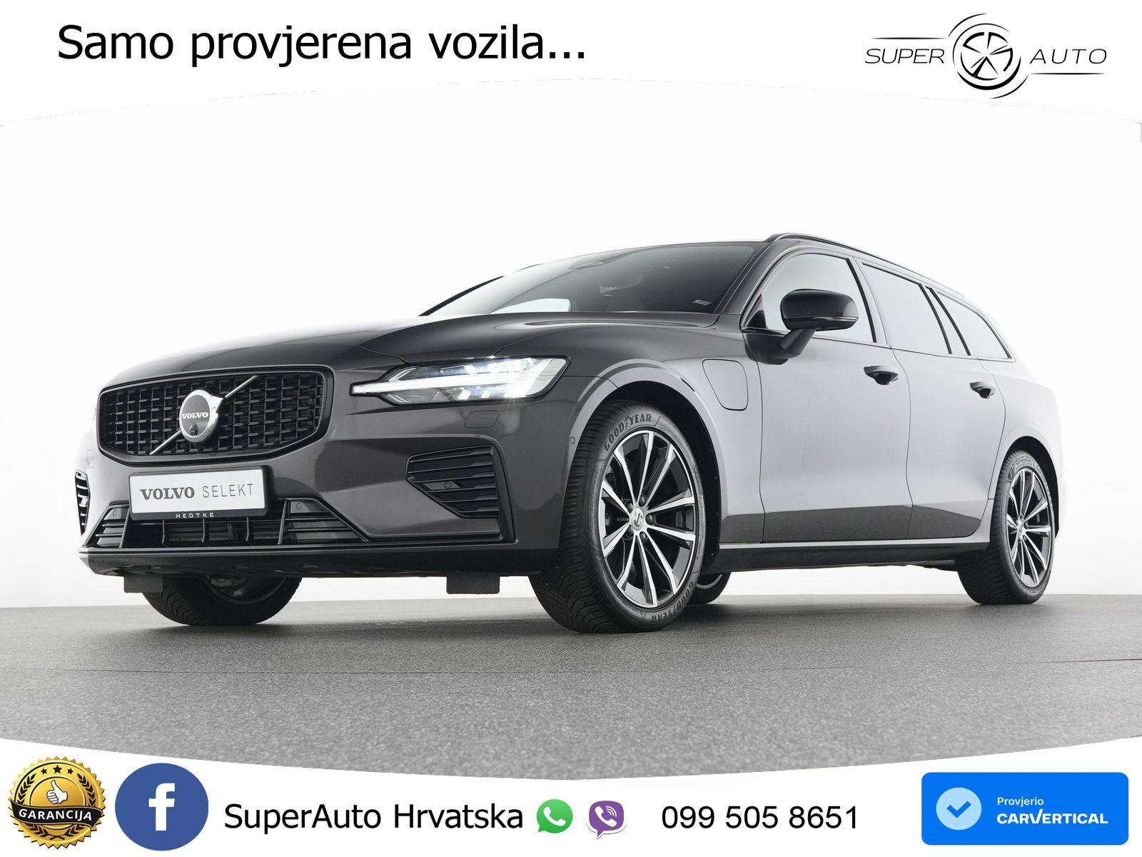 Volvo V60 2.0 T8 AWD Geartronic LED+GR SJED+ACC