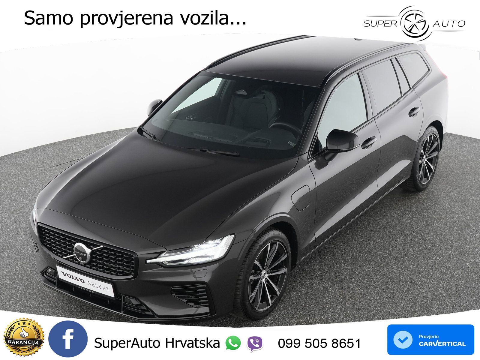 Volvo V60 2.0 T8 AWD Geartronic LED+GR SJED+ACC