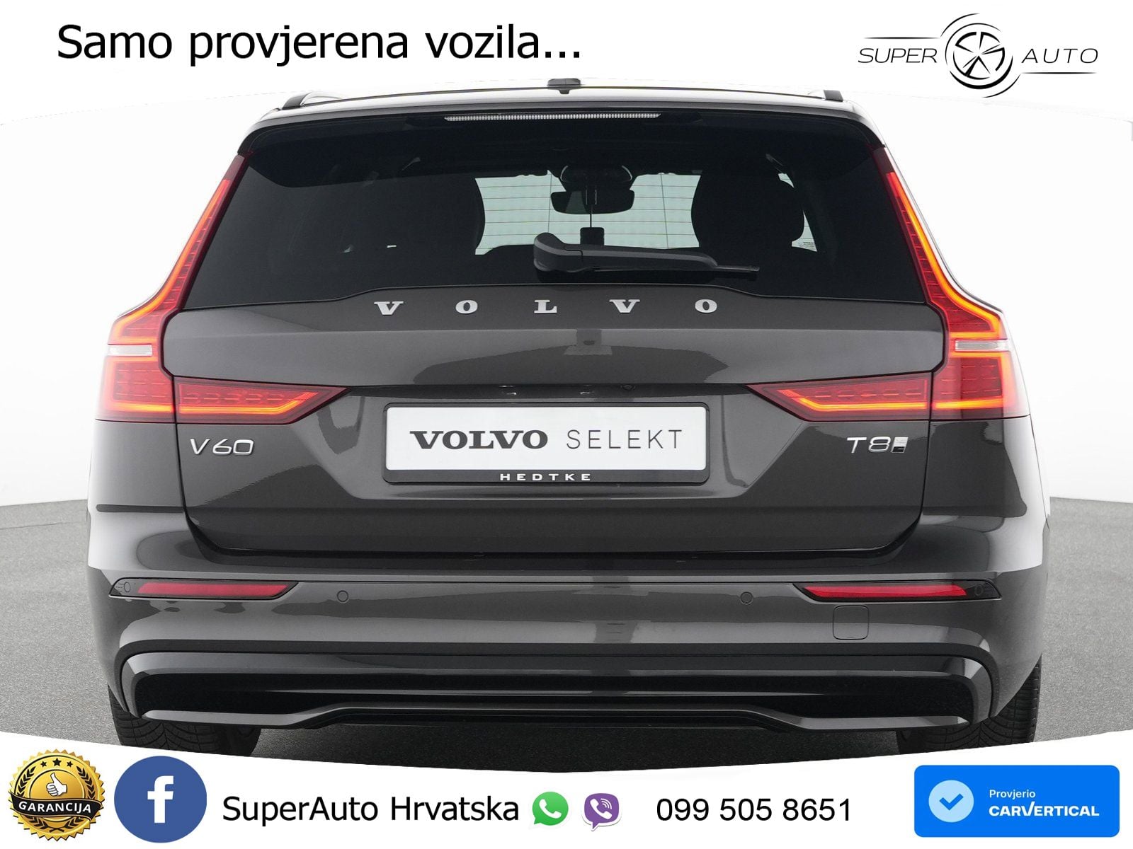 Volvo V60 2.0 T8 AWD Geartronic LED+GR SJED+ACC