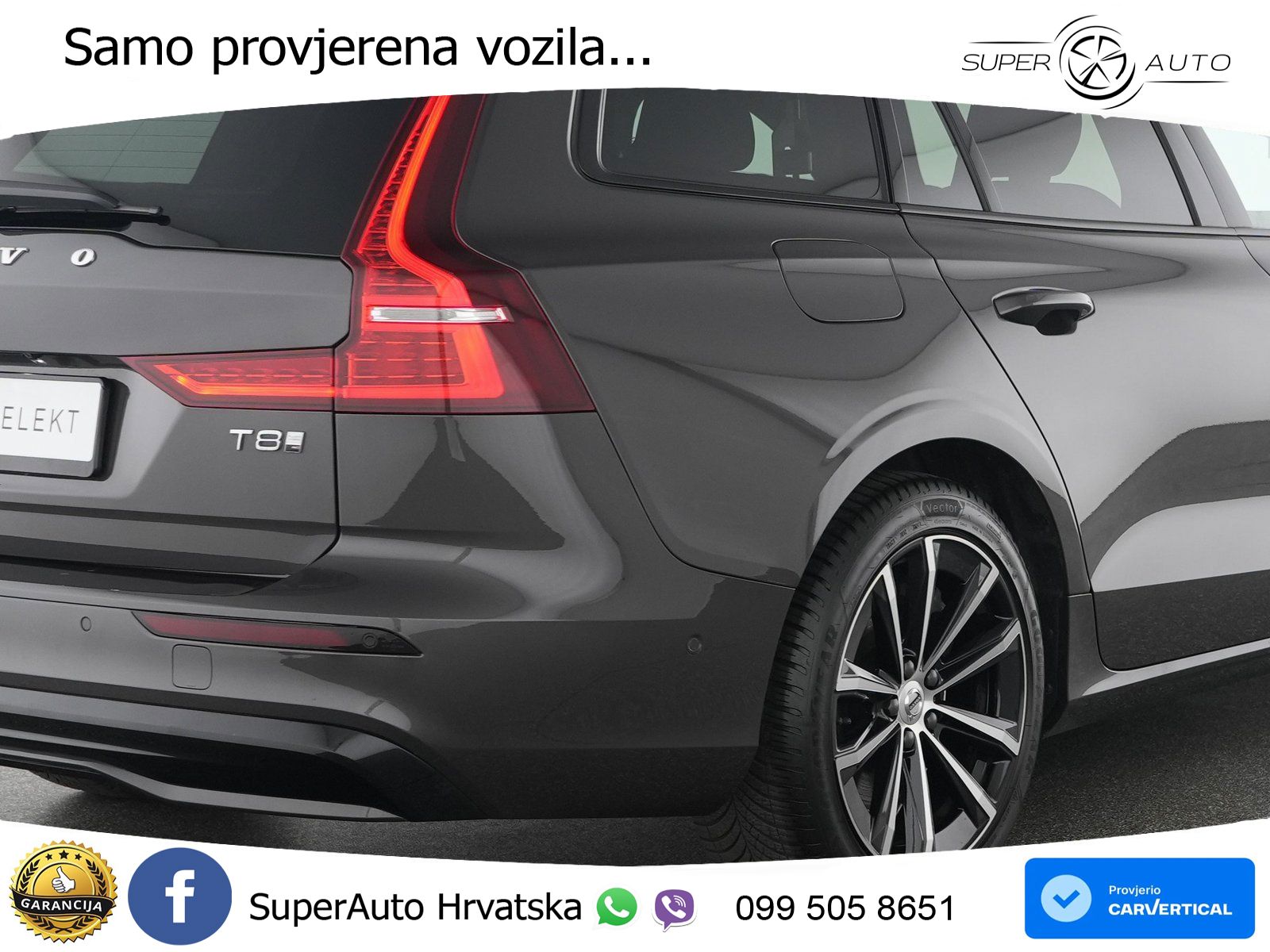 Volvo V60 2.0 T8 AWD Geartronic LED+GR SJED+ACC
