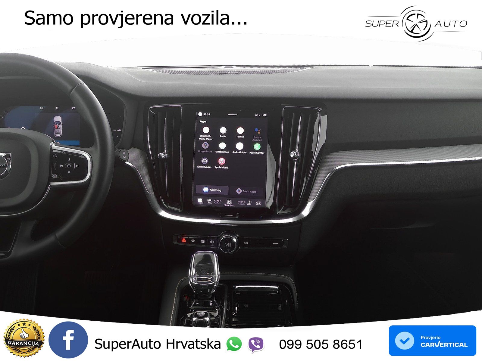 Volvo V60 2.0 T8 AWD Geartronic LED+GR SJED+ACC