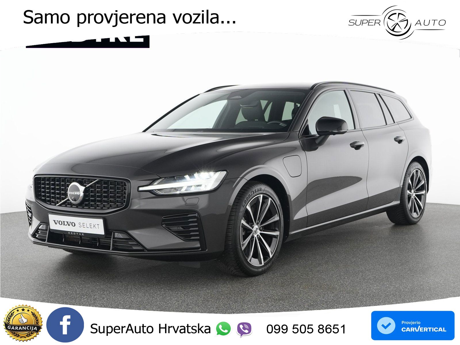 Volvo V60 2.0 T8 AWD Geartronic LED+GR SJED+ACC