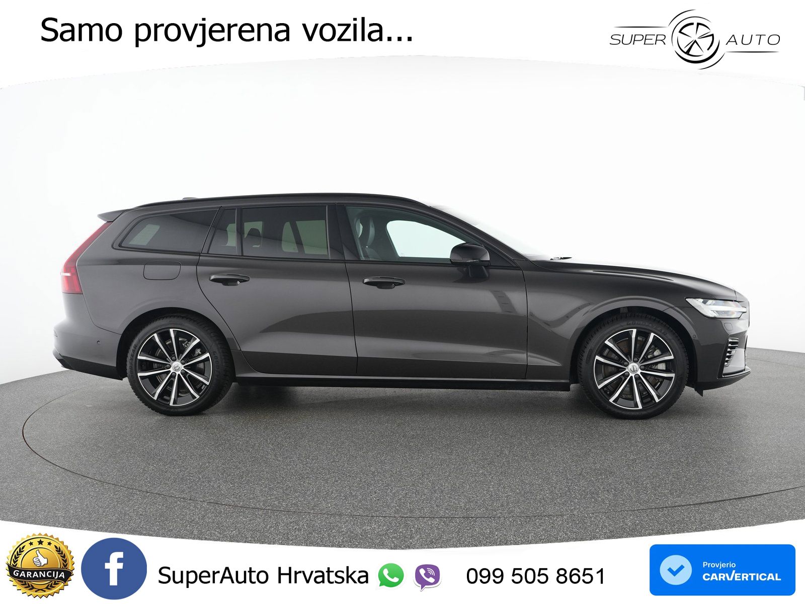 Volvo V60 2.0 T8 AWD Geartronic LED+GR SJED+ACC
