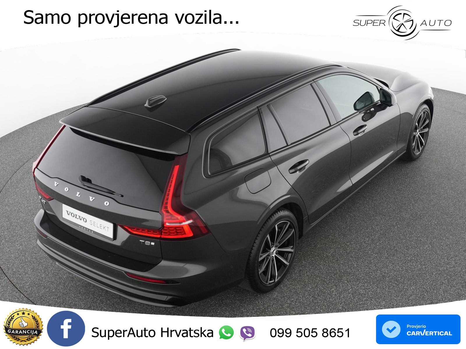 Volvo V60 2.0 T8 AWD Geartronic LED+GR SJED+ACC