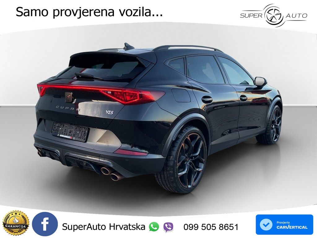 Cupra Formentor VZ5 2.5 TSI (390 KS) 4Drive DSG LED+GR SJED+ACC