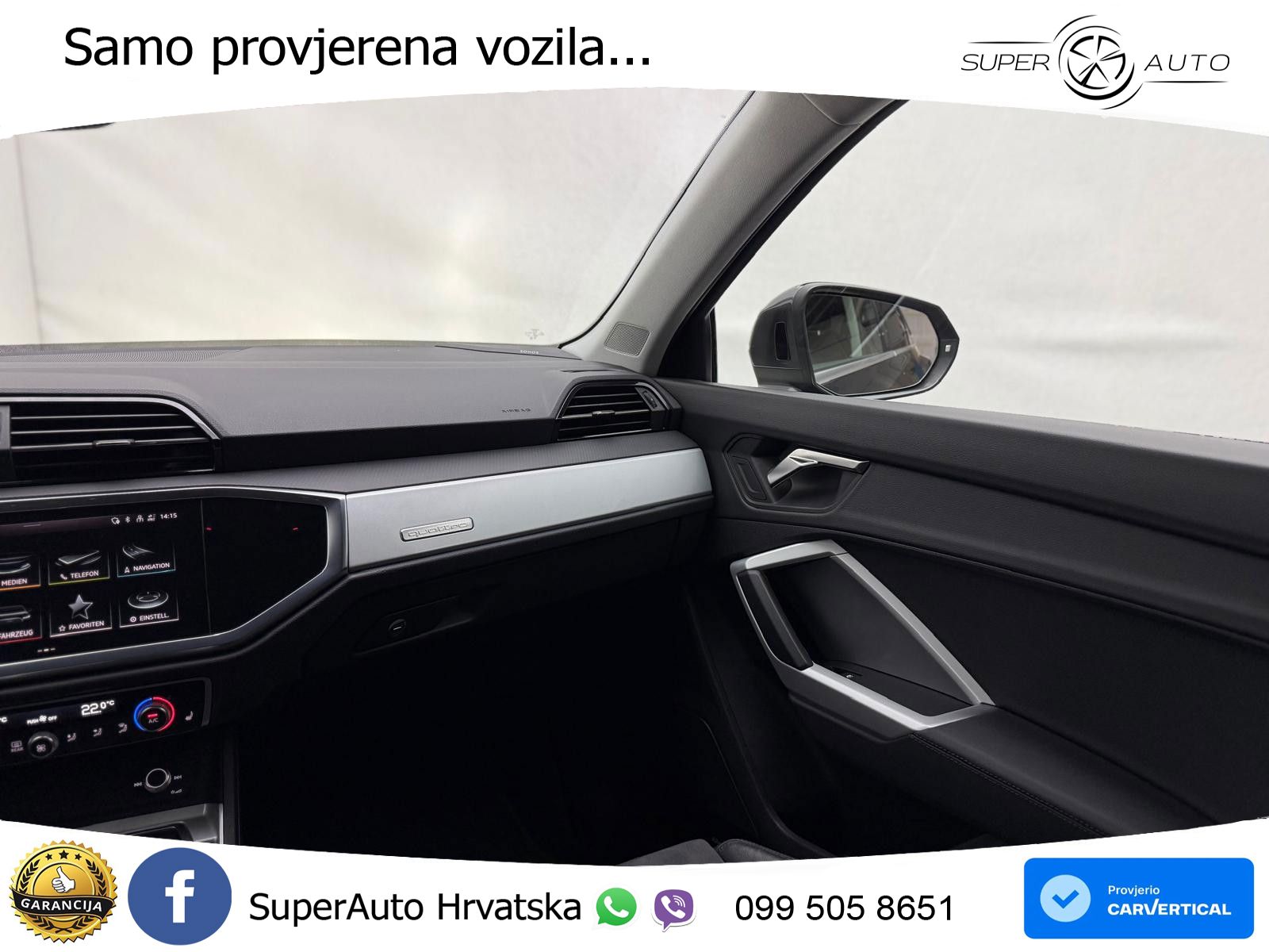 Audi Q3 40 TDI (200 KS) quattro S tronic S line MATRIX+GR SJED+KAM