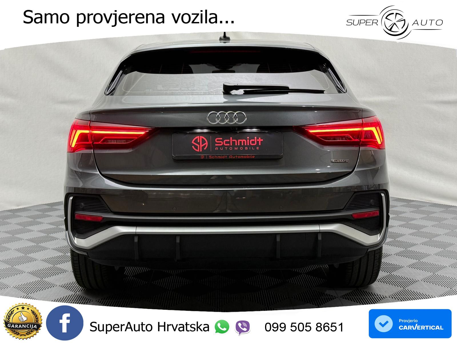 Audi Q3 40 TDI (200 KS) quattro S tronic S line MATRIX+GR SJED+KAM