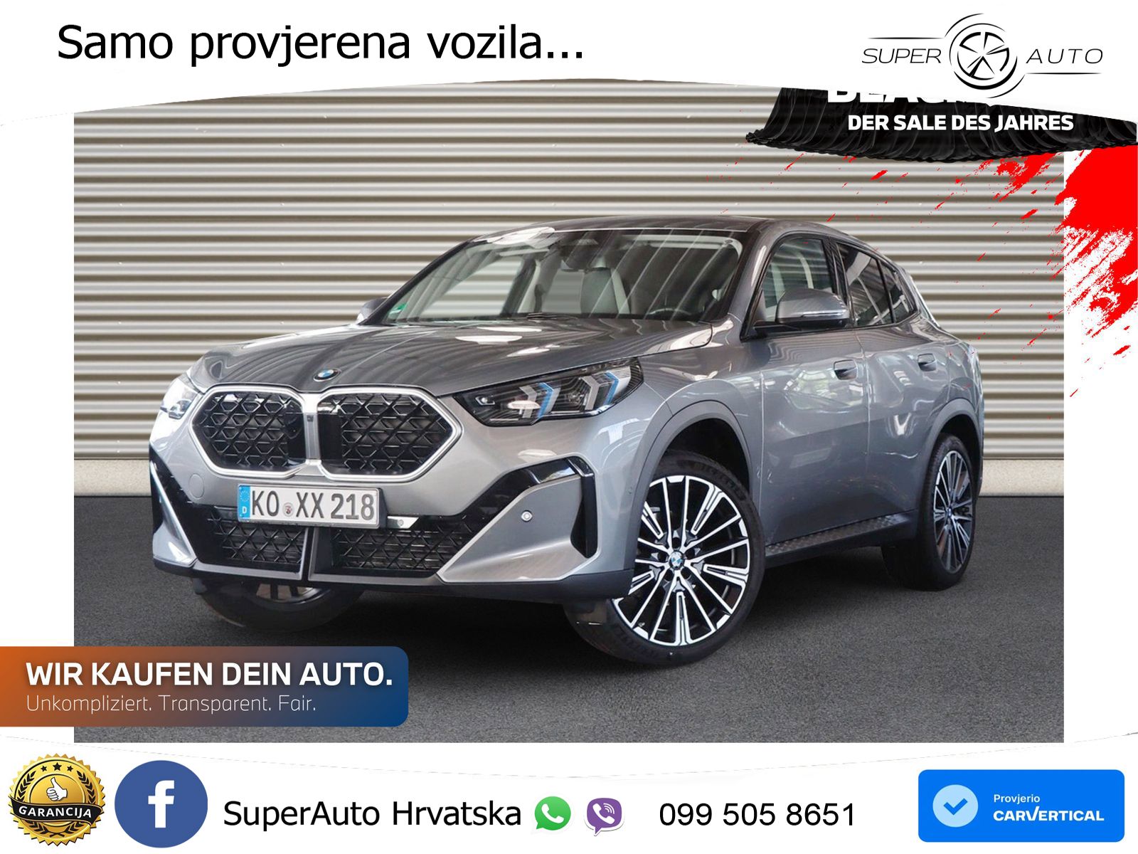 BMW X2 sDrive18d Steptronic LED+GR SJED+ACC