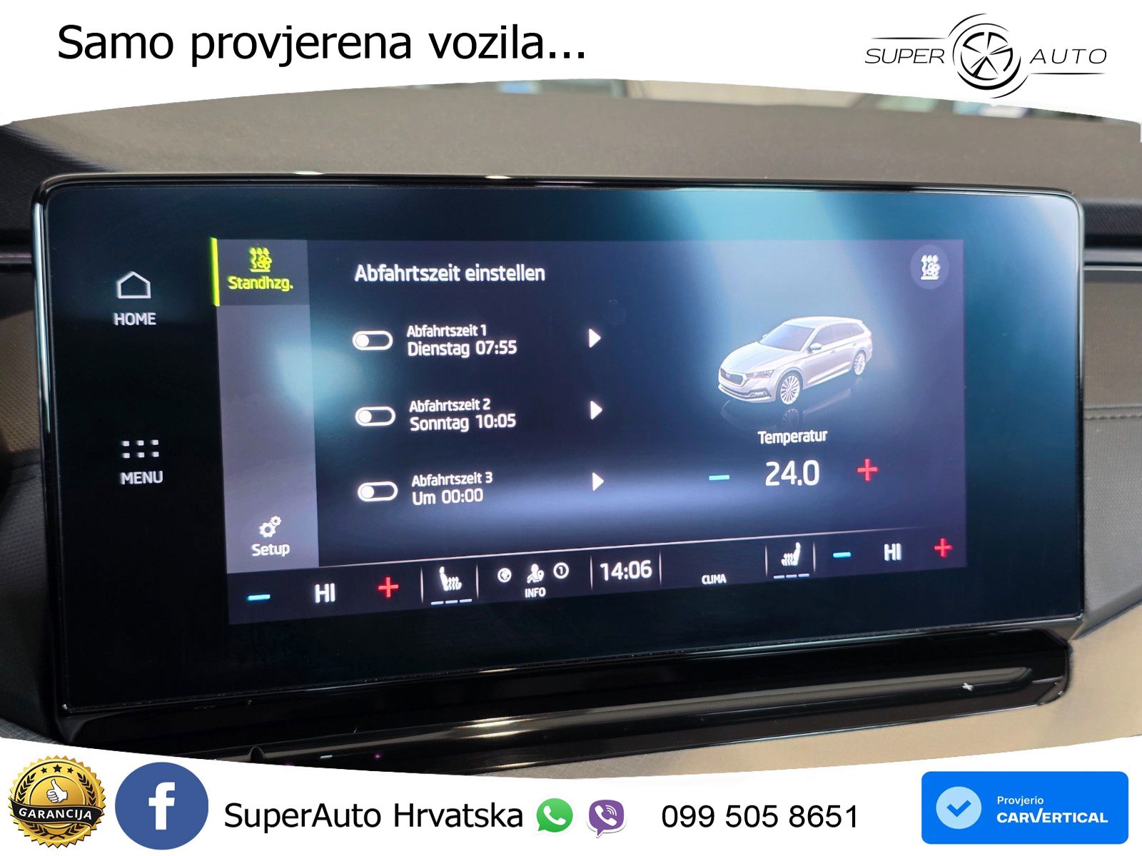 Škoda Octavia Combi 2.0 TDI (150 KS) DSG LED+GR SJED+ACC