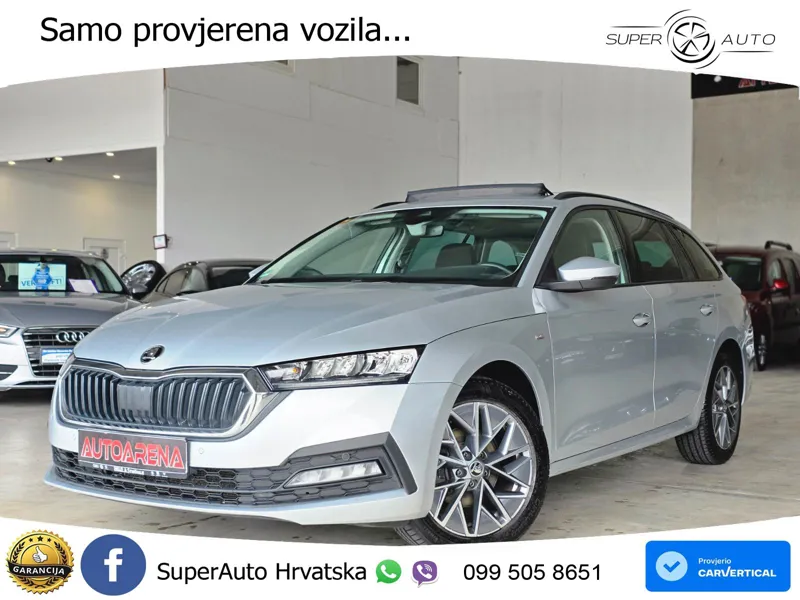 Škoda Octavia Combi 2.0 TDI (150 KS) DSG LED+GR SJED+ACC