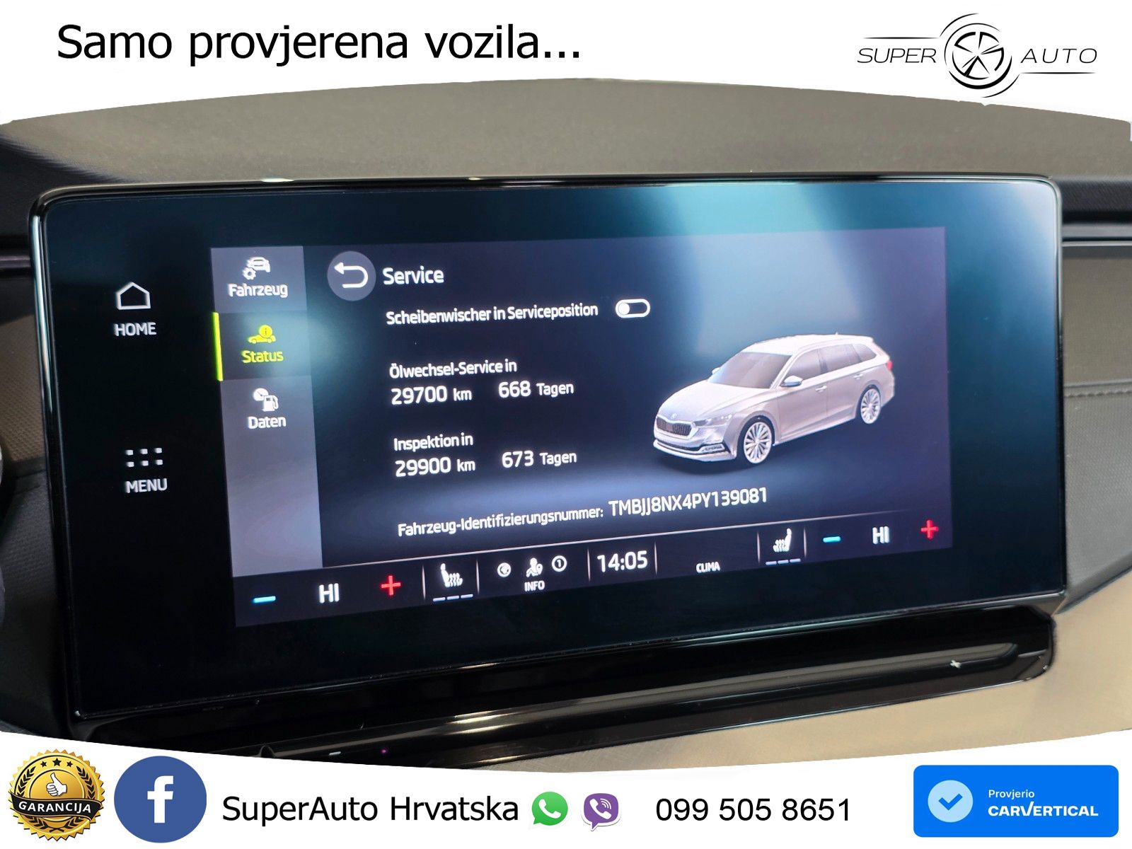 Škoda Octavia Combi 2.0 TDI (150 KS) DSG LED+GR SJED+ACC