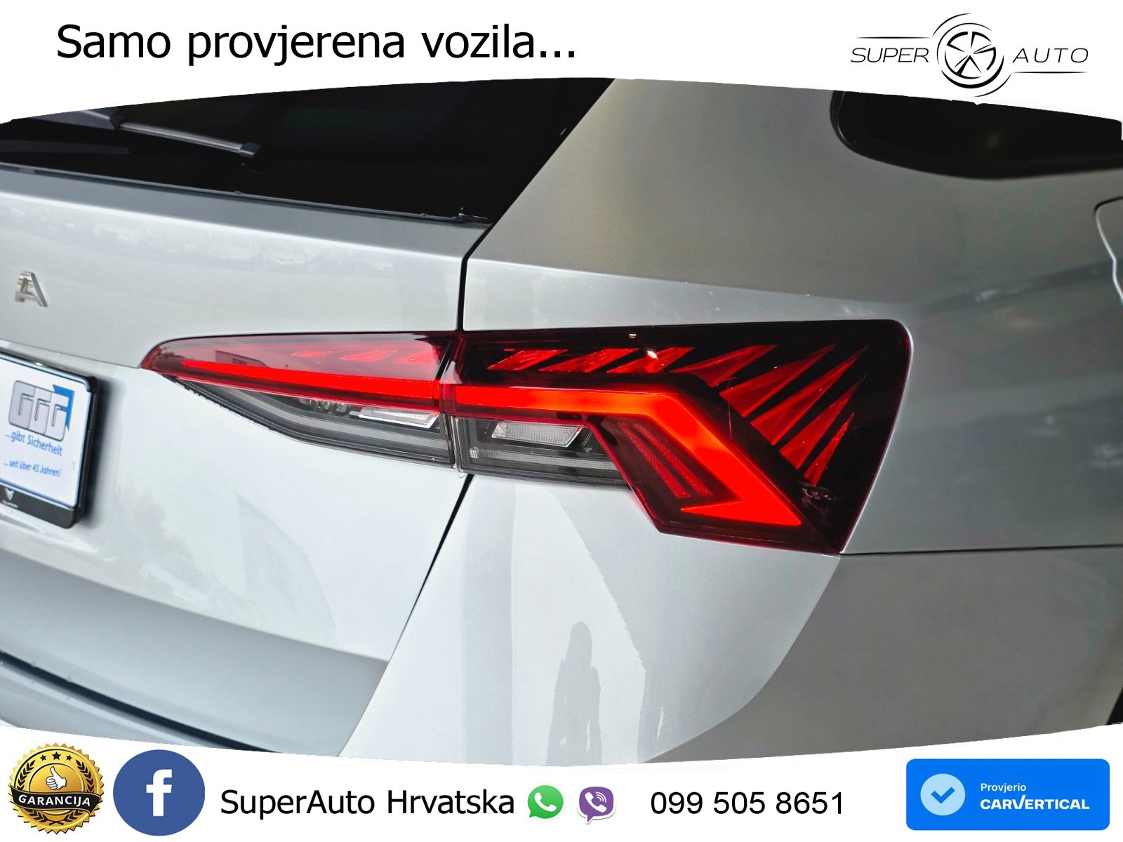 Škoda Octavia Combi 2.0 TDI (150 KS) DSG LED+GR SJED+ACC